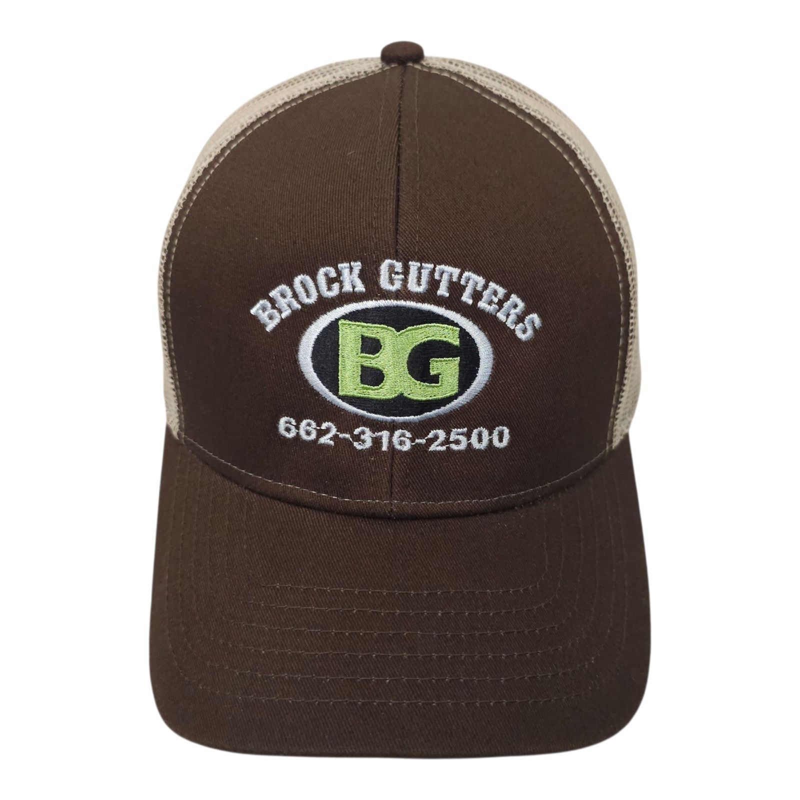 Other Brock Gutters Mesh Snapback Cap Trucker Baseball Embroidered Size ONE SIZE - 14 Thumbnail