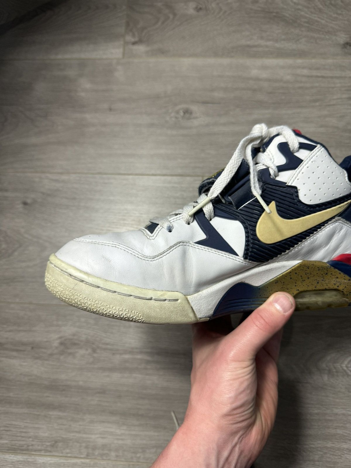 Nike × Vintage 2004 Nike Air Force 180 Olympic Dream Team Size US 10 / EU 43 - 9 Thumbnail