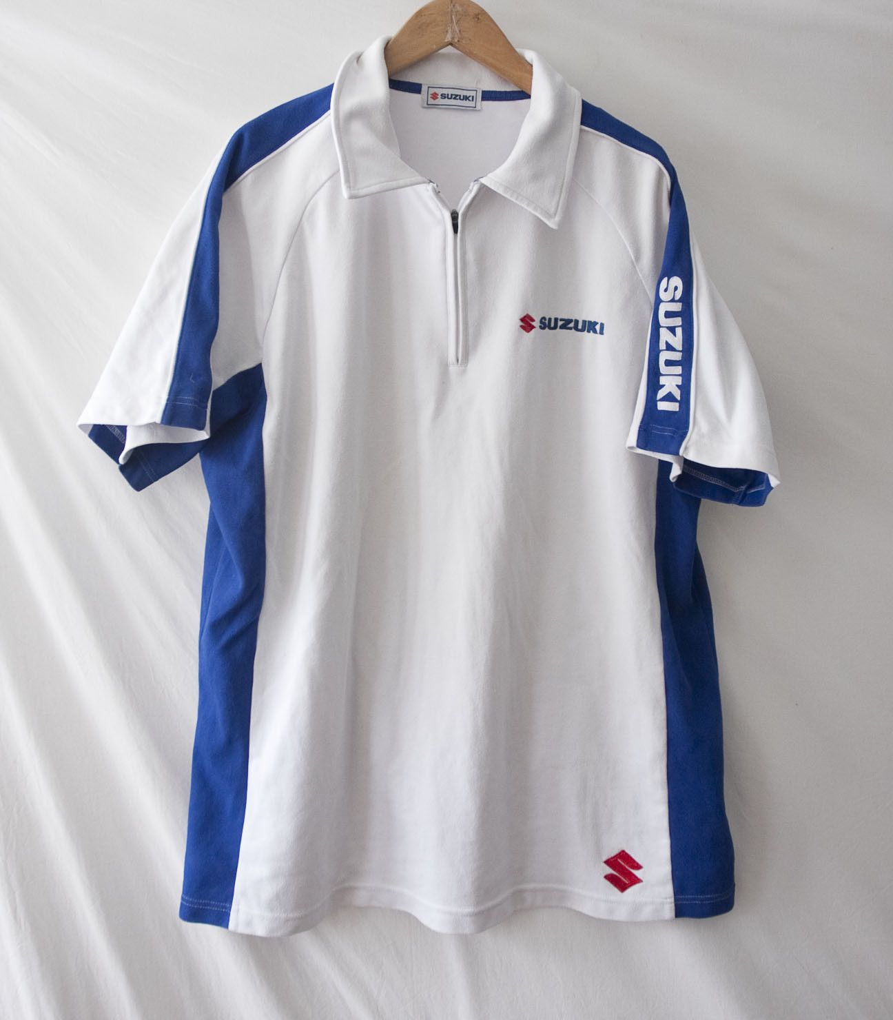 Other Suzuki Racing Polo Shirt Size XXL White Vintage Size US XXL / EU 58 / 5 - 2 Thumbnail