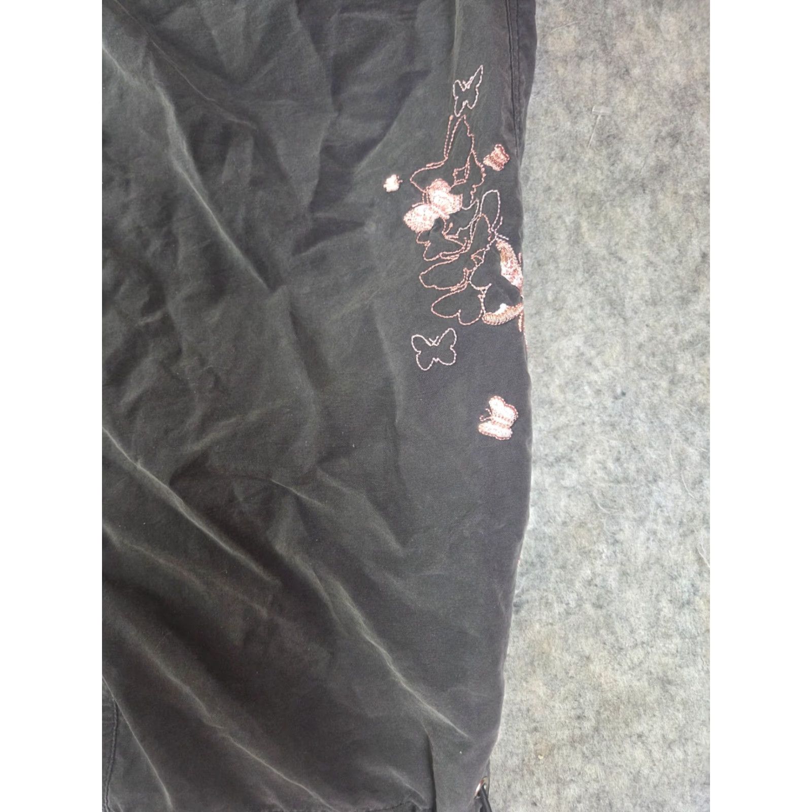 Vintage **Vintage Butterfly Cargo Pants Size 6T** User: Vintage Butterfly Cargo Pants Size 6T, Boutique Europa Black Size 28" / US 6 / IT 42 - 2 Thumbnail