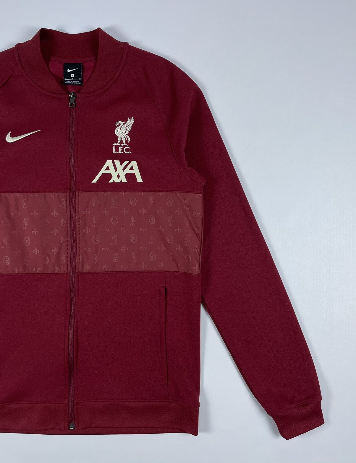 Nike Nike Liverpool FC Soccer Anthem Track Jacket Full-Zip Size US S / EU 44-46 / 1 - 2 Thumbnail