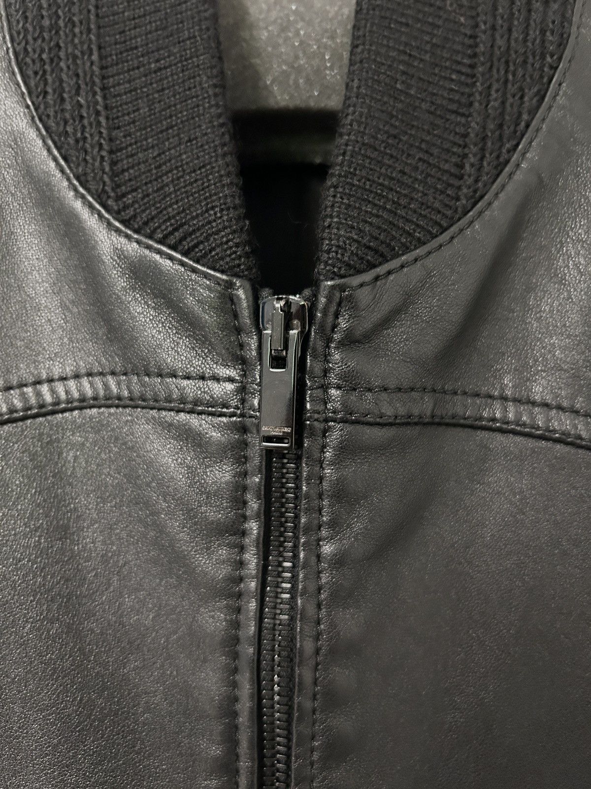 Saint Laurent Paris SS2021 Sample Leather Bomber Jacket Size US M / EU 48-50 / 2 - 4 Thumbnail