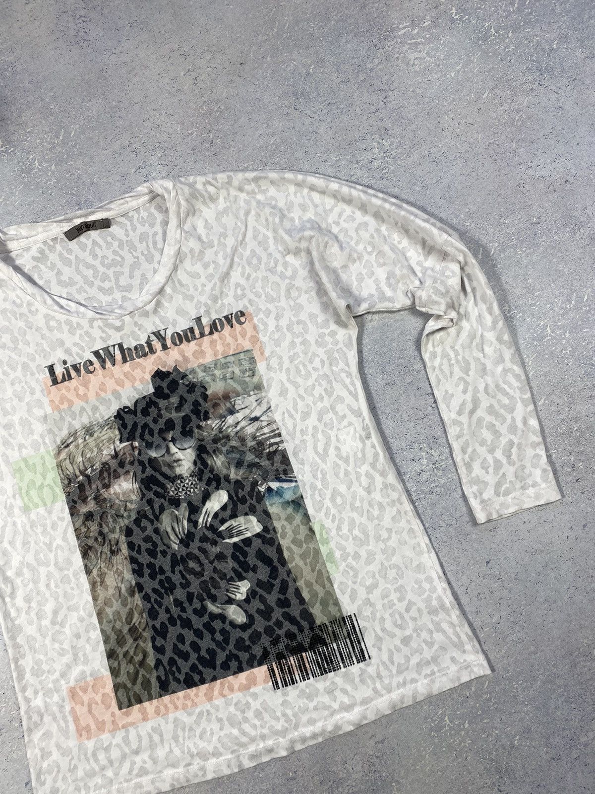 Japanese Brand × Jean Paul Gaultier Jean Paul Berlin Women’s Sweatshirt with Big Logo Size M / US 6-8 / IT 42-44 - 5 Thumbnail