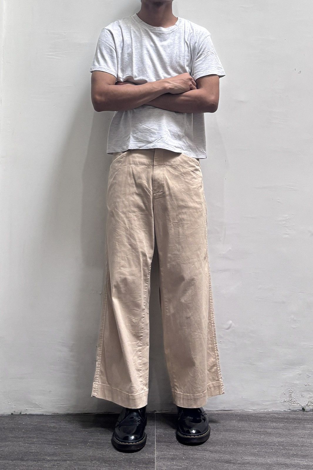 Issey Miyake FREE TAX! Wideleg Relaxed Cropped Pants Size US 28 / EU 44 - 1 Thumbnail