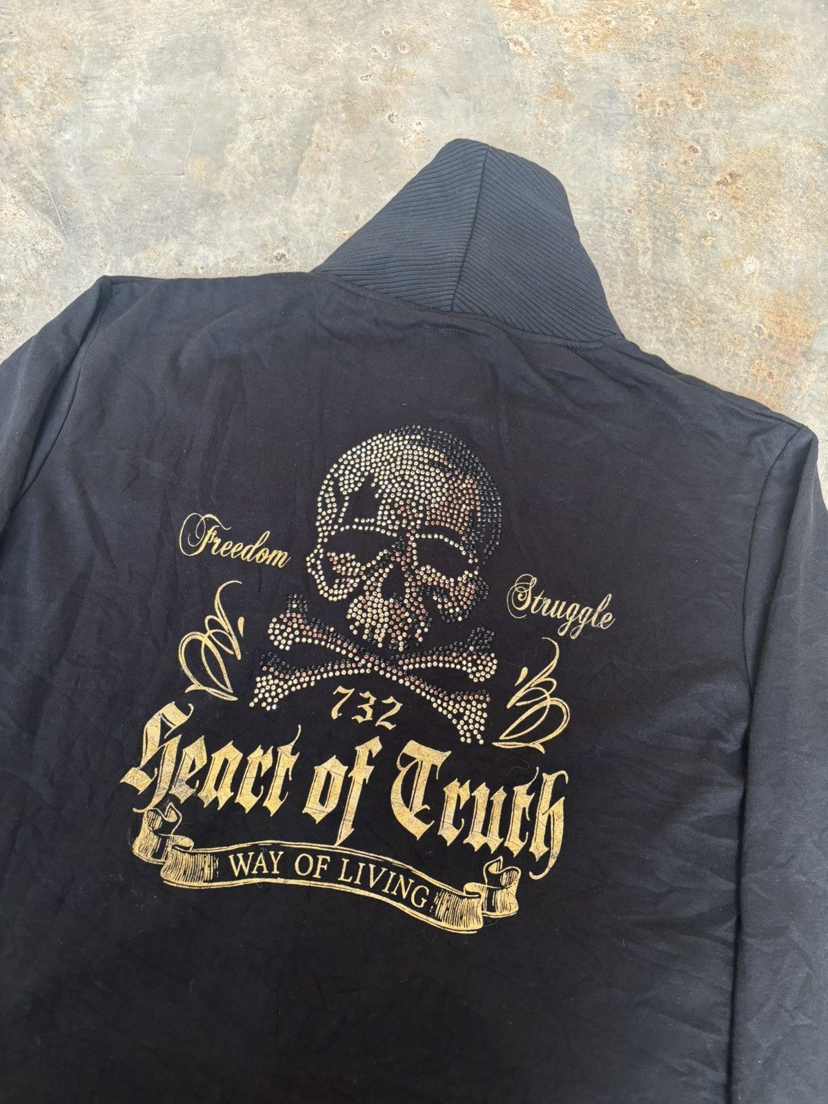 Hysteric Glamour Gangbuster Skull Poem Ifsix Lgb Style Over Size Jacket Size US XL / EU 56 / 4 - 3 Thumbnail
