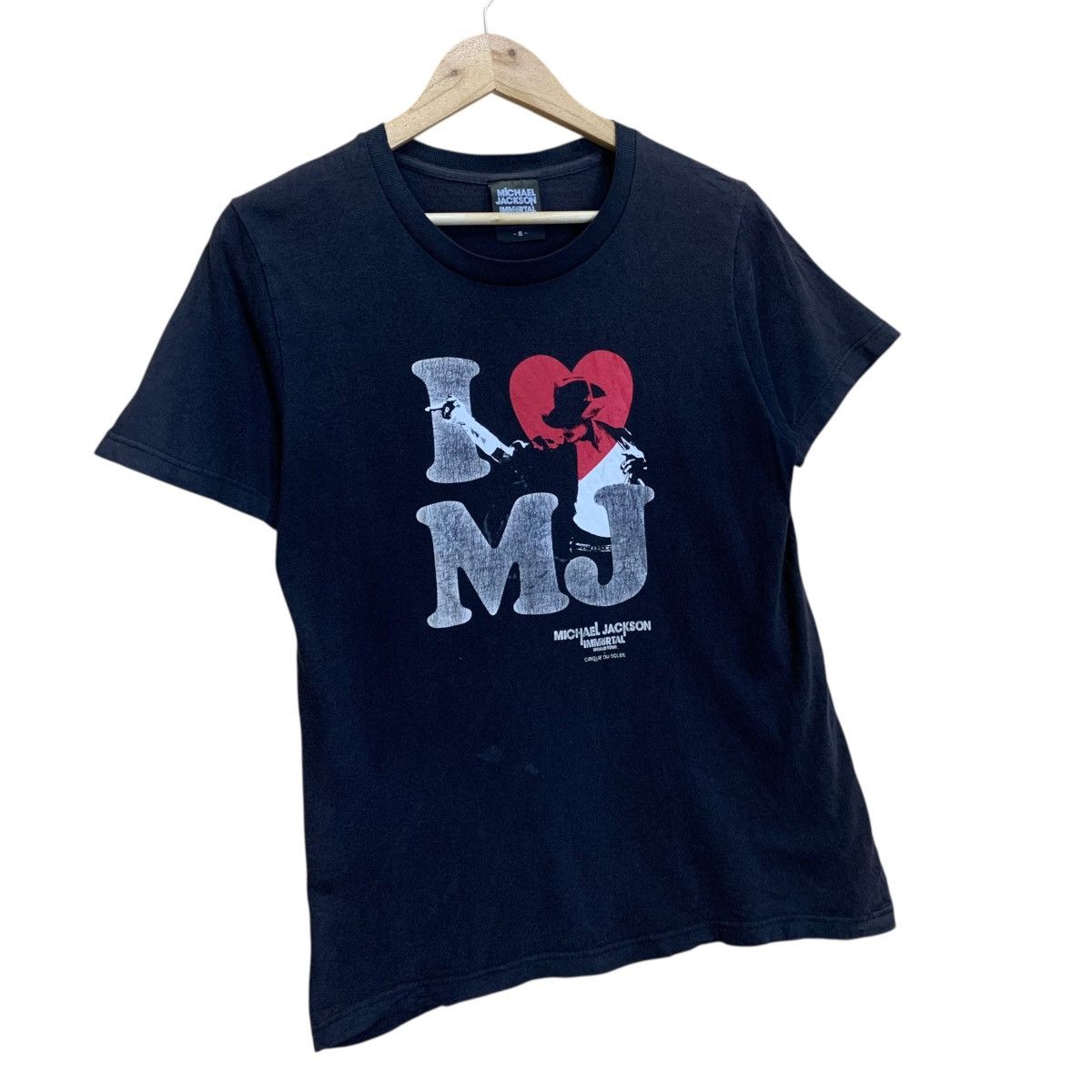 Michael Jackson Vintage Micheal Jackson Immortal World Tour Shortsleeve Tee Size US S / EU 44-46 / 1 - 2 Thumbnail
