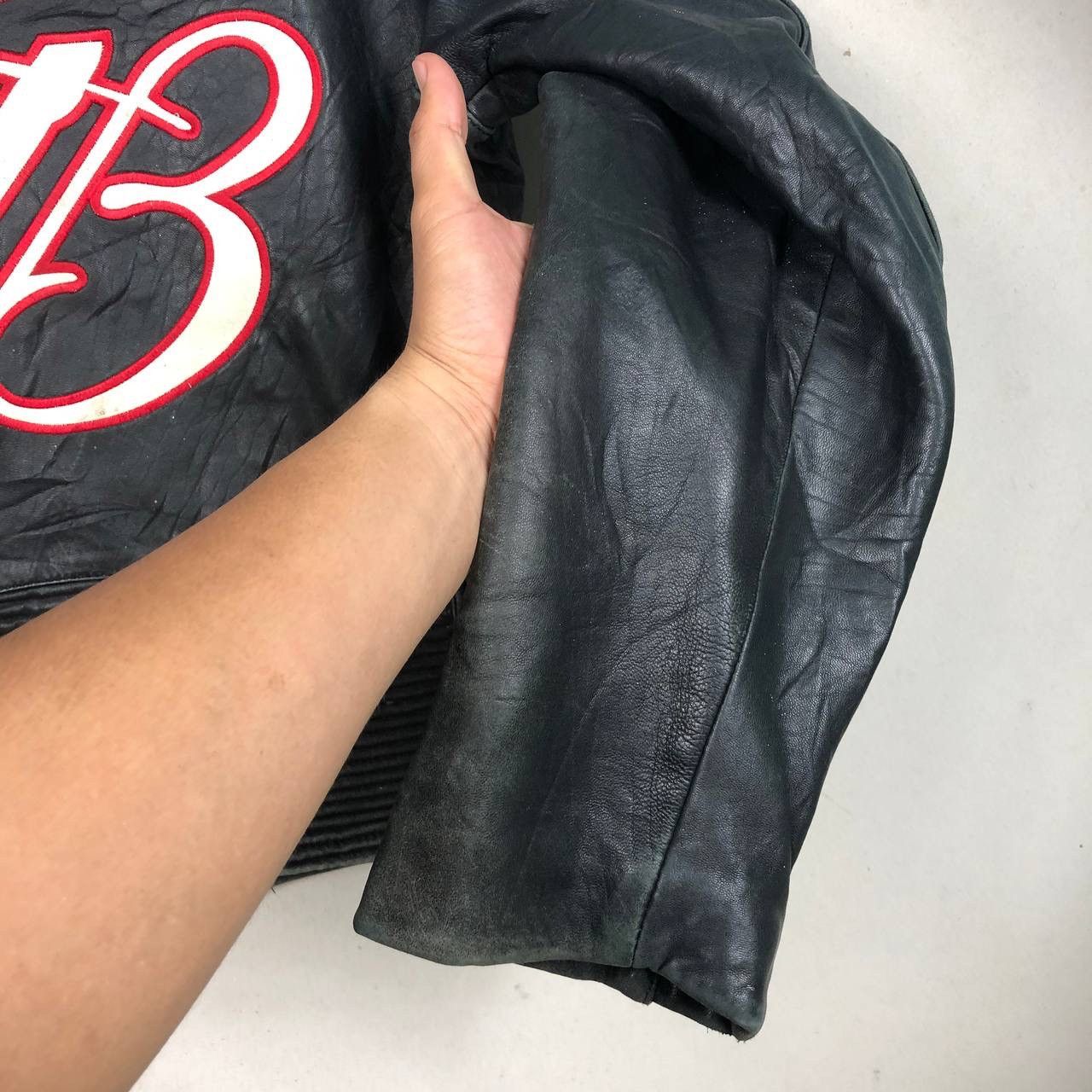 Wilsons Leather Wilson Leather Dale Earnhardt Jr #8 Budweiser Nascar Jacket Size US L / EU 52-54 / 3 - 10 Thumbnail