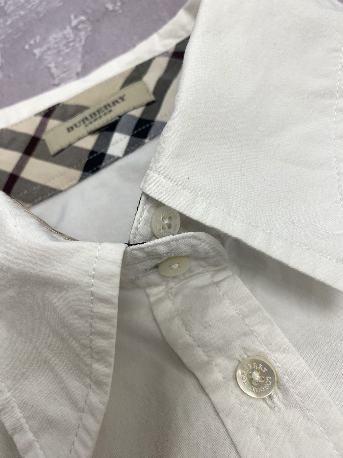 Burberry Vintage Burberry London Nova Check Shirt Longsleeve Size S / US 4 / IT 40 - 4 Thumbnail