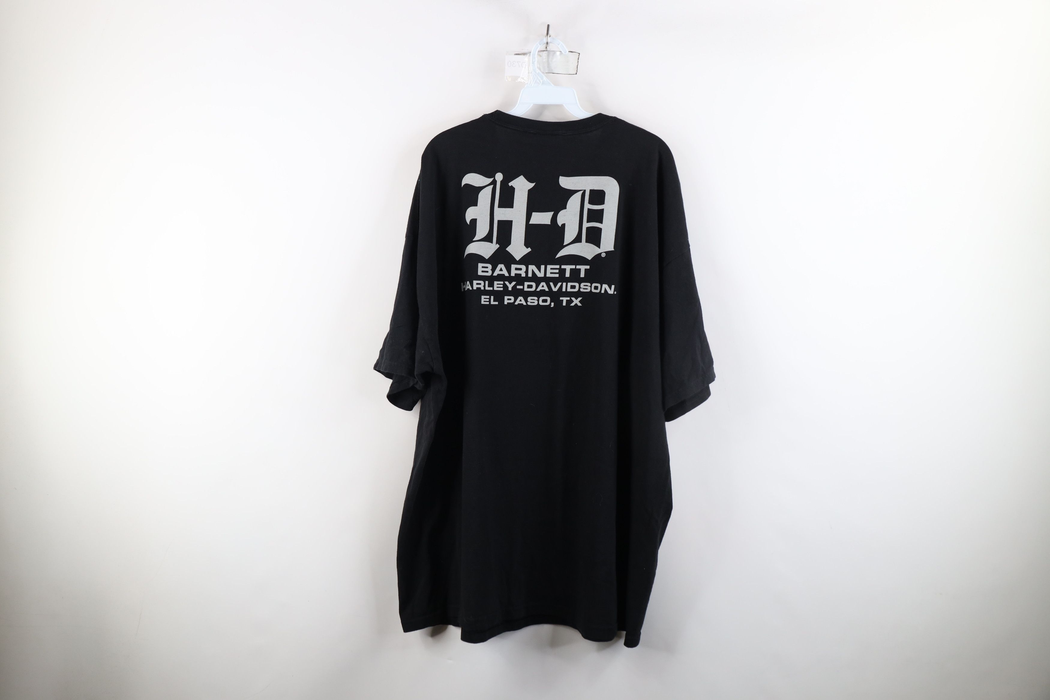 Harley Davidson × Vintage Y2K Harley Davidson Skull Stencil Short Sleeve T-Shirt Size US XXL / EU 58 / 5 - 12 Thumbnail