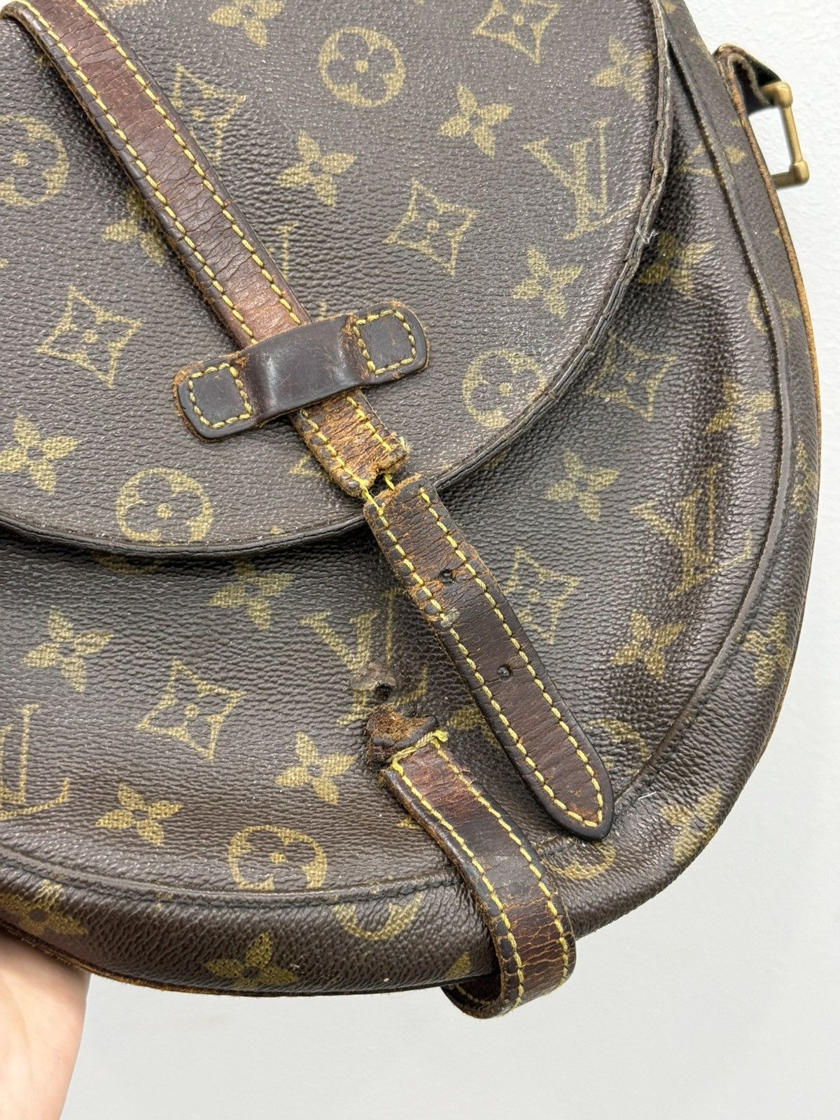 Louis Vuitton Vintage 1988 Louis Vuitton Monogram Leather Bag Size ONE SIZE - 3 Thumbnail