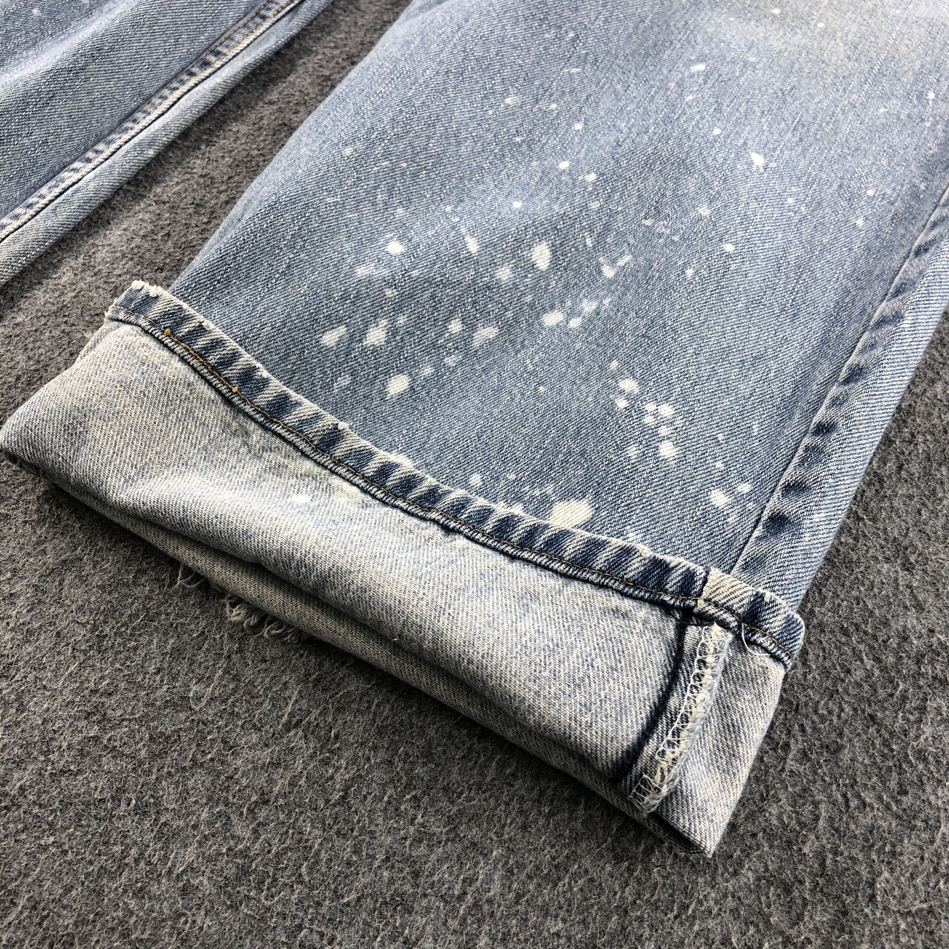 Levi's Vintage Levis 550 Light Wash Jeans-J1291 Size US 43 - 7 Thumbnail