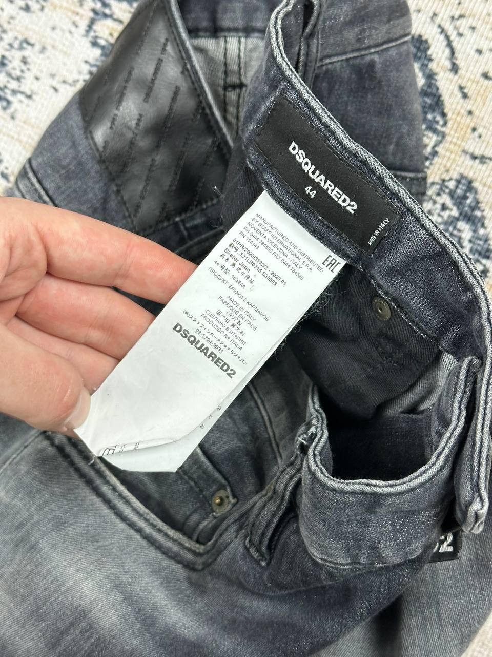 Dsquared2 Dsquared2 Dark Jeans Punk Skinny Pants Size US 32 / EU 48 - 9 Thumbnail