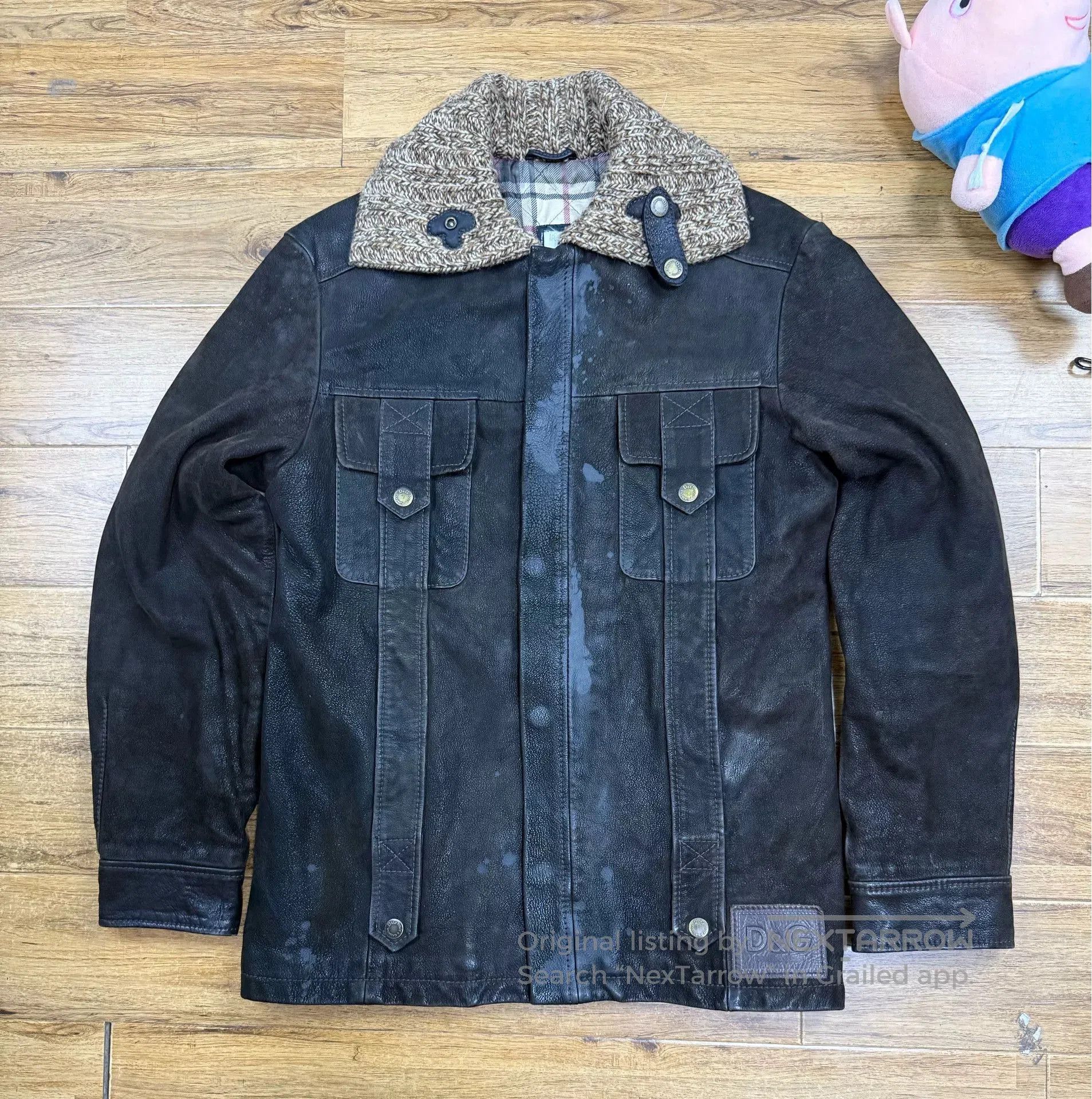 Dolce & Gabbana Dolce&Gabbana Leather Jacket for Men. Size US S / EU 44-46 / 1 - 1 Thumbnail