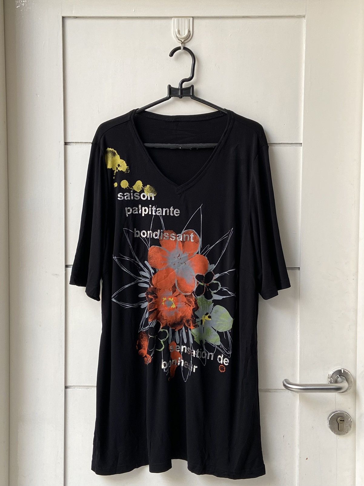 Designer × Japanese Brand × Yohji Yamamoto TROIS ONZE CINQ T-shirt Size US M / EU 48-50 / 2 - 1 Thumbnail