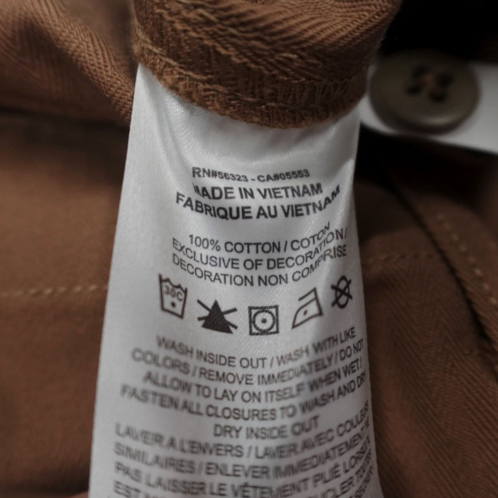 Nike Nike Life Fatigue Pants Brown British Tan Military GI Outdoor Loose Fit Men's 28 Size US 28 / EU 44 - 3 Thumbnail