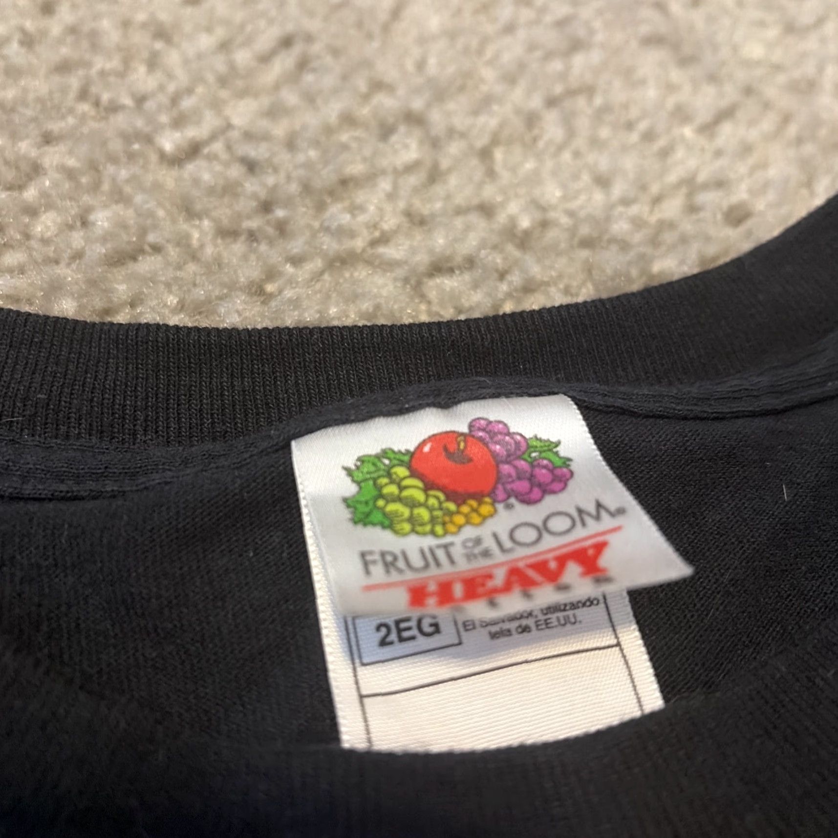 Fruit Of The Loom VINTAGE The Sopranos Bada Bing! Gentlemen’s Club Tv Promo Y2K HBO T-Shirt 2XL Black Men Fruit of the Loom Shirt Size US XXL / EU 58 / 5 - 4 Thumbnail