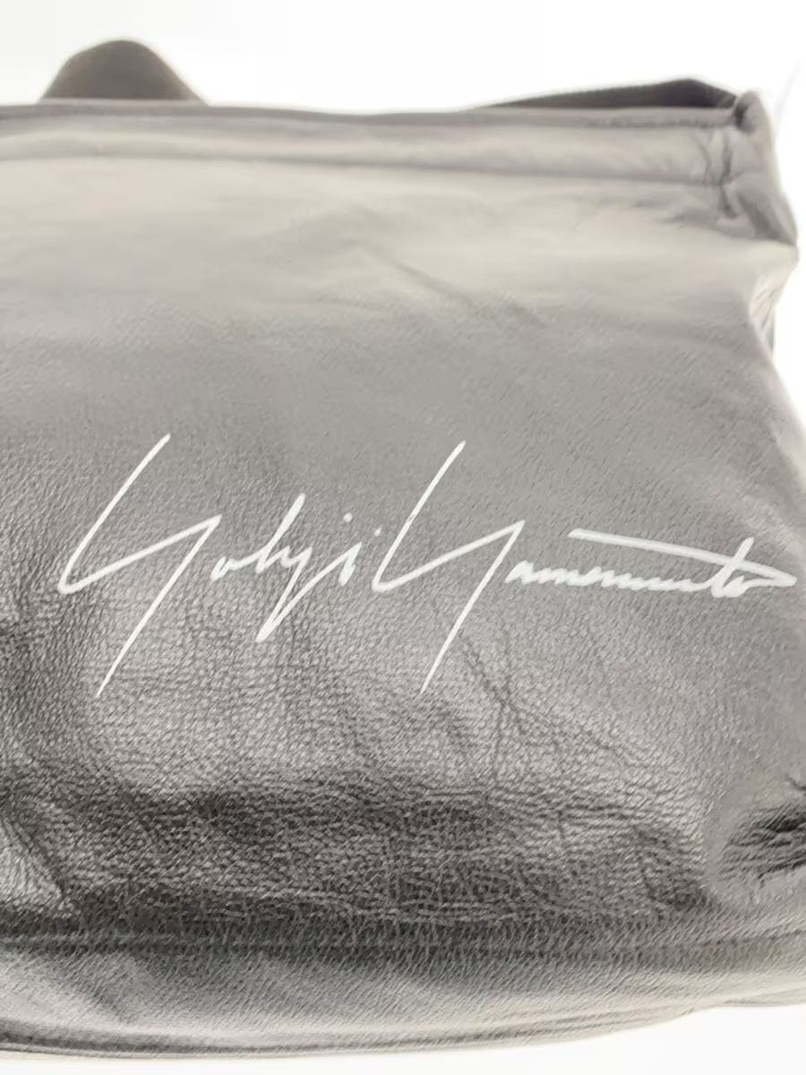 Yohji Yamamoto Cowhide Leather Logo Shoulder Bag Size ONE SIZE - 5 Thumbnail