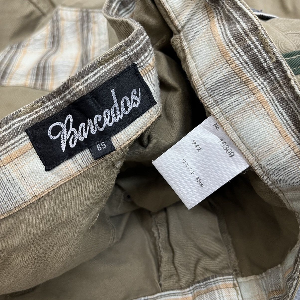 Le Grande Bleu (L.G.B.) Double Layer Cargo Pants – Barcedos Japan Utility Size US 32 / EU 48 - 10 Thumbnail