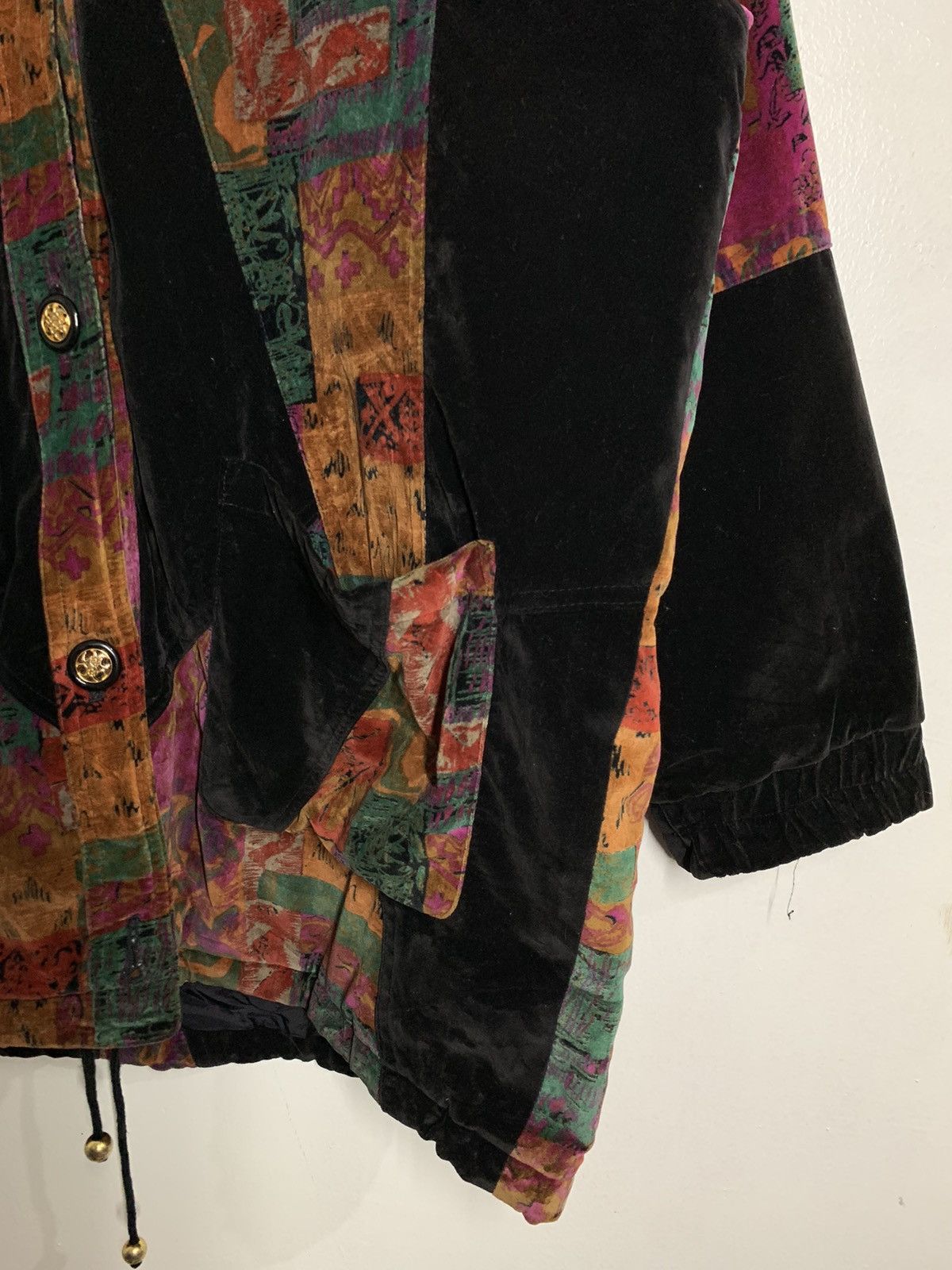 Designer × Japanese Brand × Vintage 🔥 Vintage Japanese Brand Patchwork Jacket Size US M / EU 48-50 / 2 - 5 Thumbnail