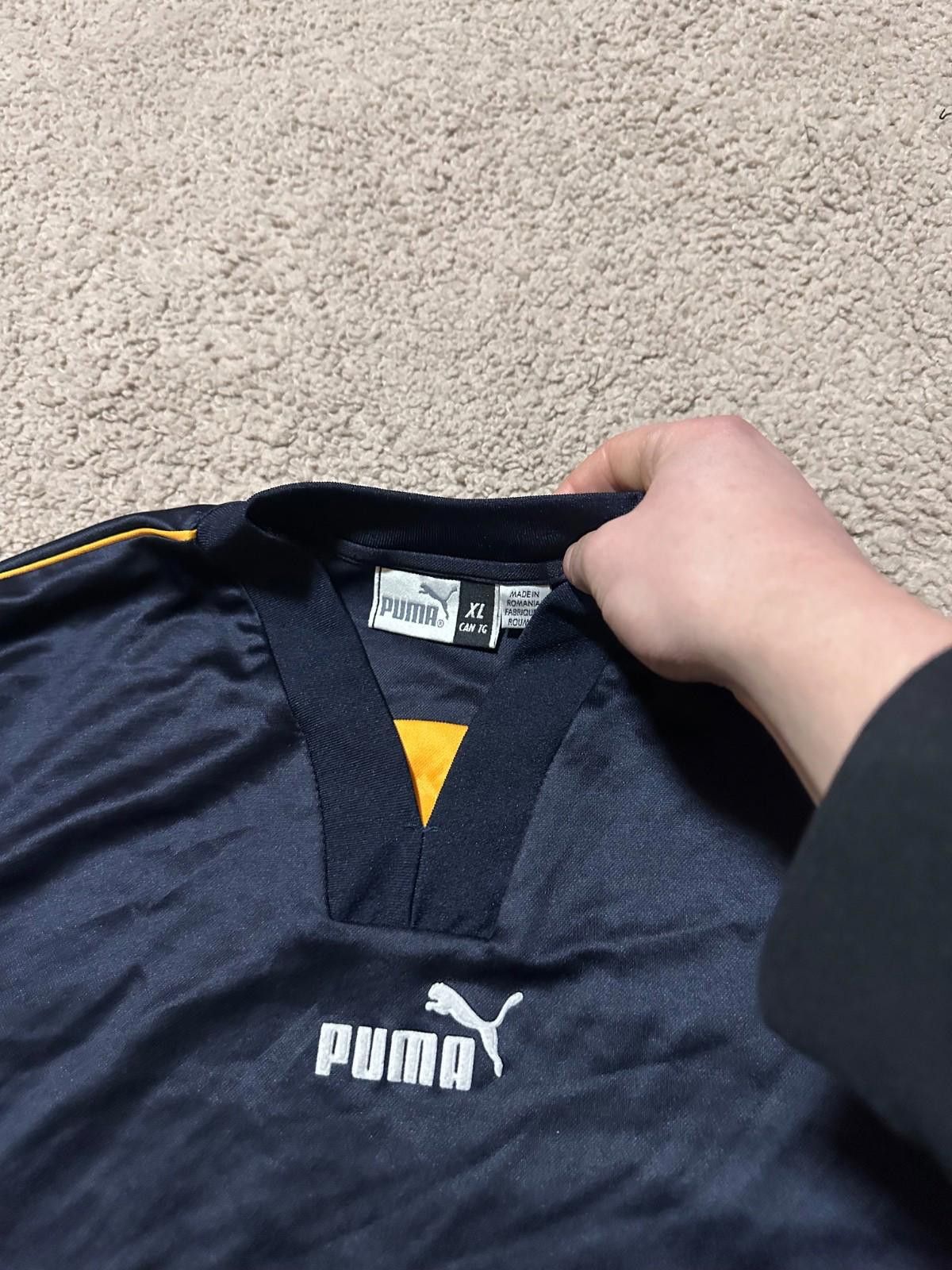 Puma VINTAGE PUMA 1990'S GOALKEEPER FOOTBALL SHIRT JERSEY SIZE XL Size US XL / EU 56 / 4 - 5 Thumbnail