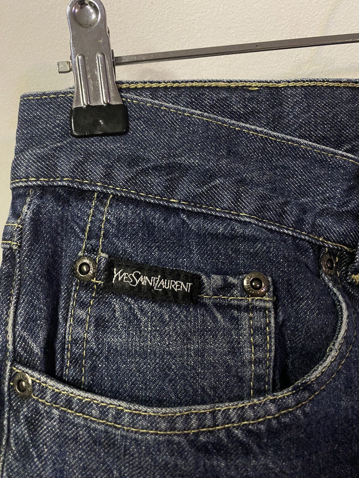 Yves Saint Laurent 32x32 YSL Jeans Denim Pants Size US 32 / EU 48 - 5 Thumbnail