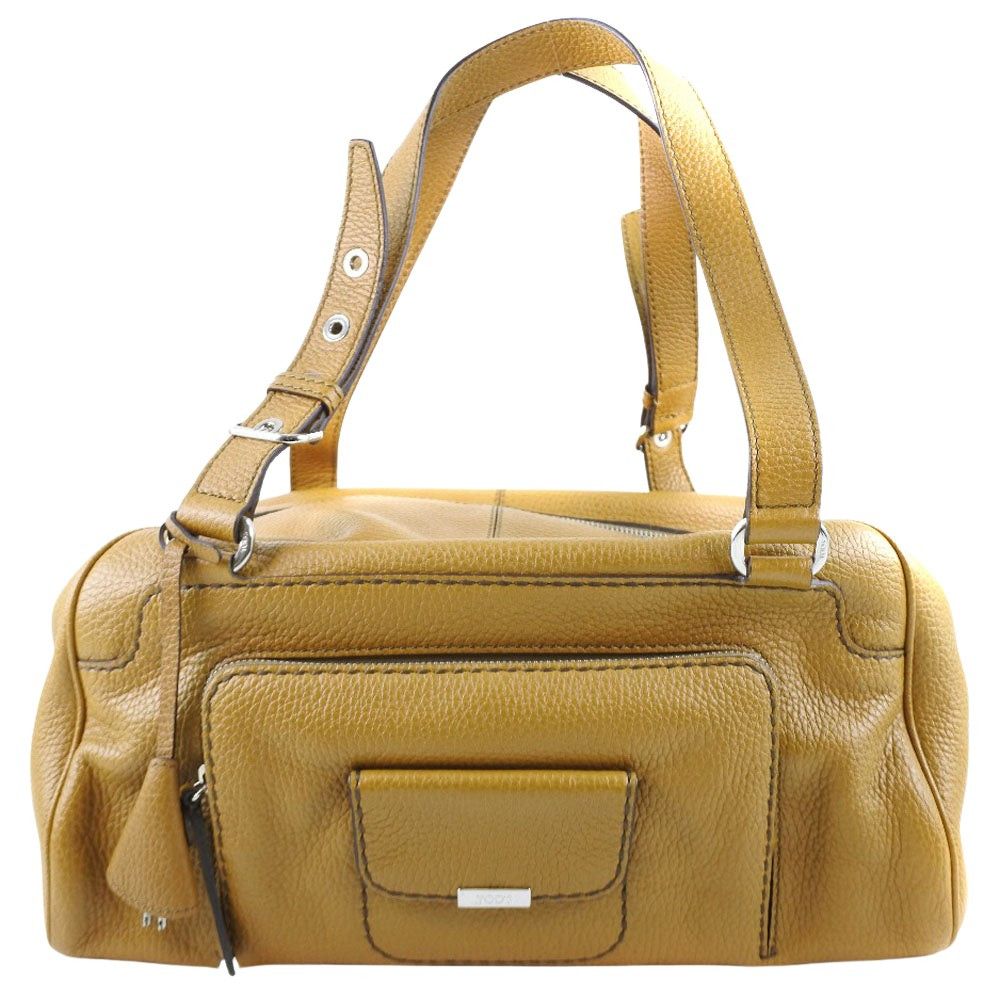 Tod's Beige Leather Handbag (Pre-Owned) Size ONE SIZE - 1 Thumbnail