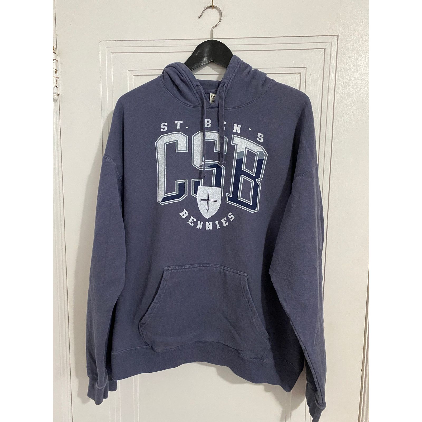 Comfort Colors College of St. Ben's Bennies Hoodie Sweatshirt Size XL Size US XL / EU 56 / 4 - 1 Thumbnail