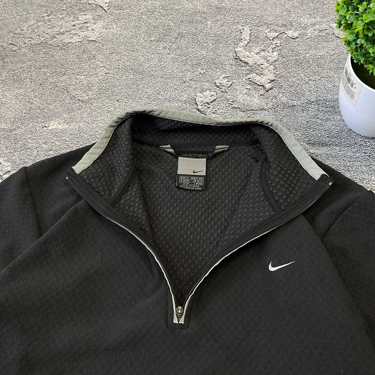 Nike Vintage 90s Nike Fleece Jacket 1/3 Zip up small logo Mens Size US S / EU 44-46 / 1 - 8 Thumbnail