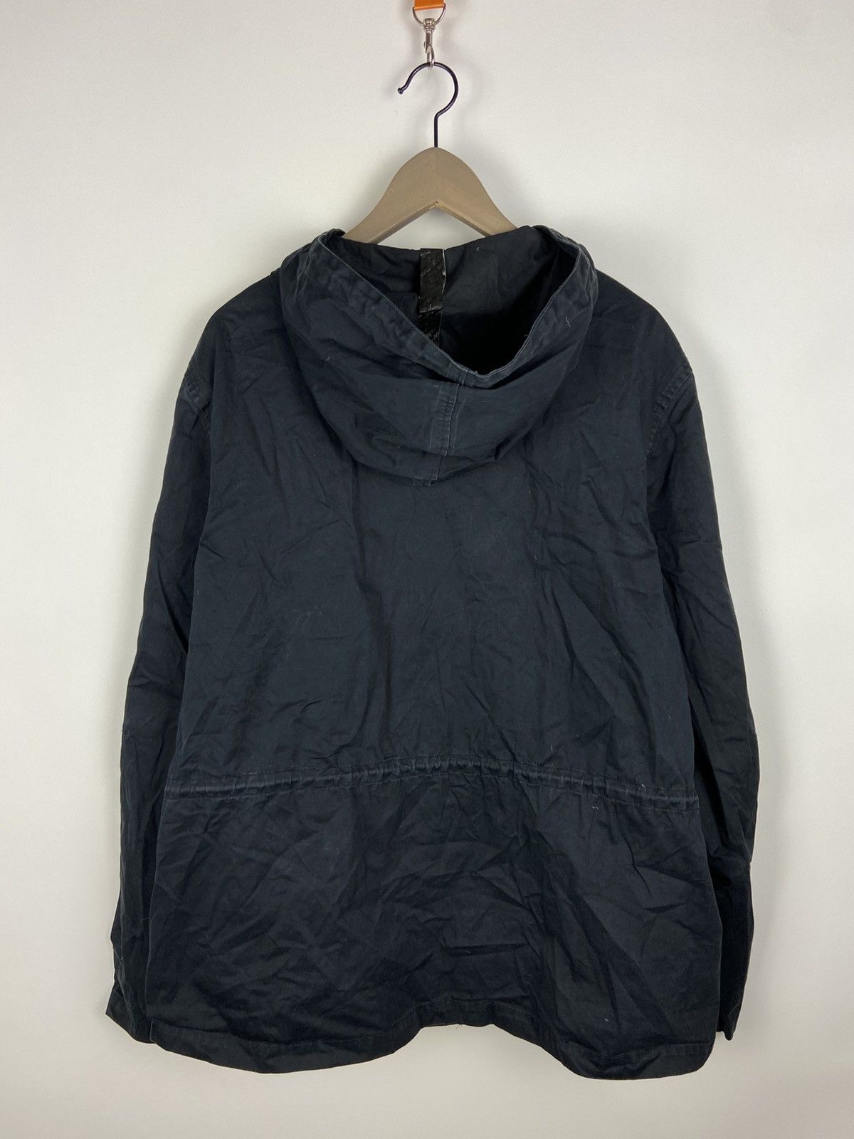 A.P.C. × Designer A.P.C. Navy Dark/Blue Faded Hooded Cliff Parka Mens Jacket Size US XXL / EU 58 / 5 - 2 Thumbnail