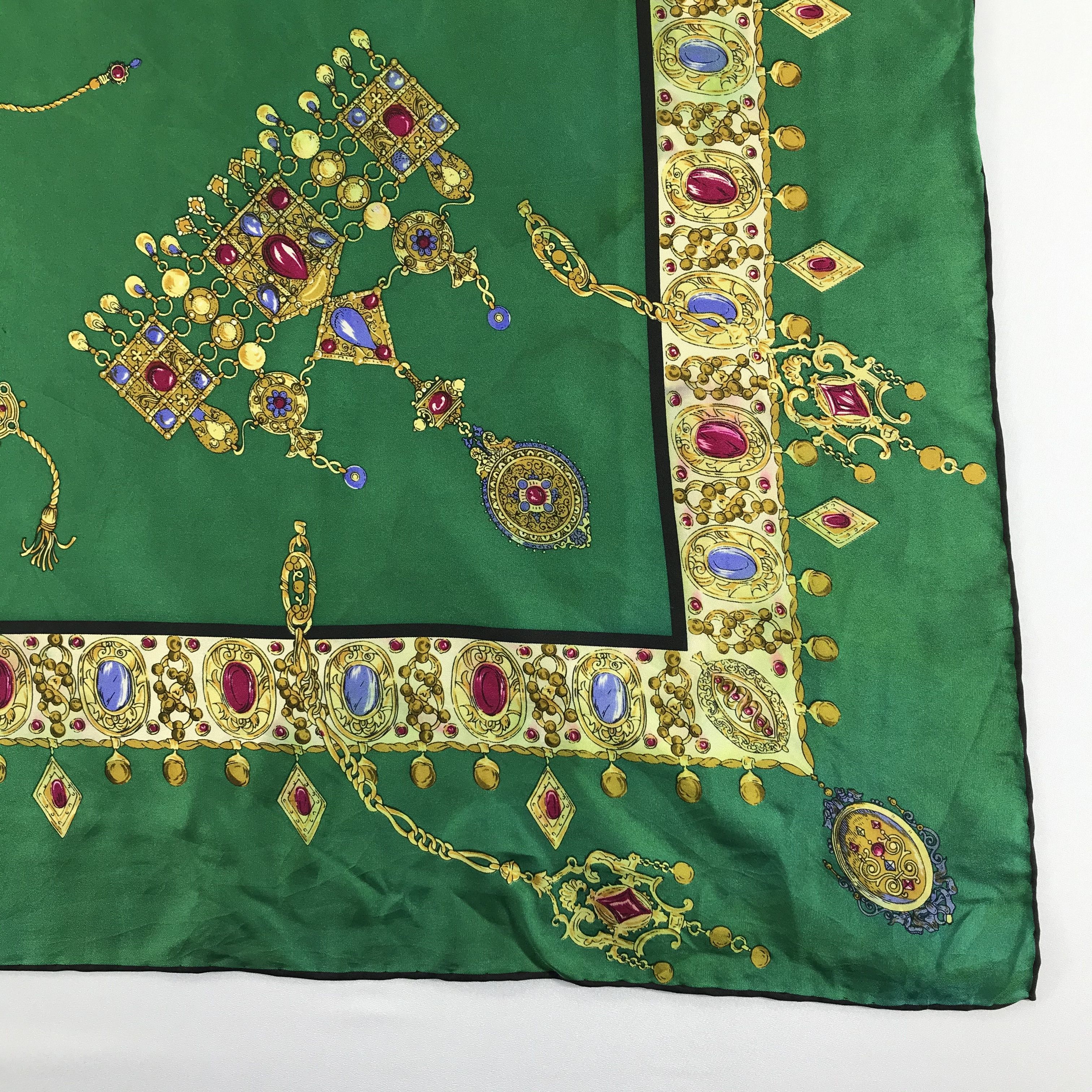 Vintage Vintage Silk Scarf Size ONE SIZE - 4 Thumbnail