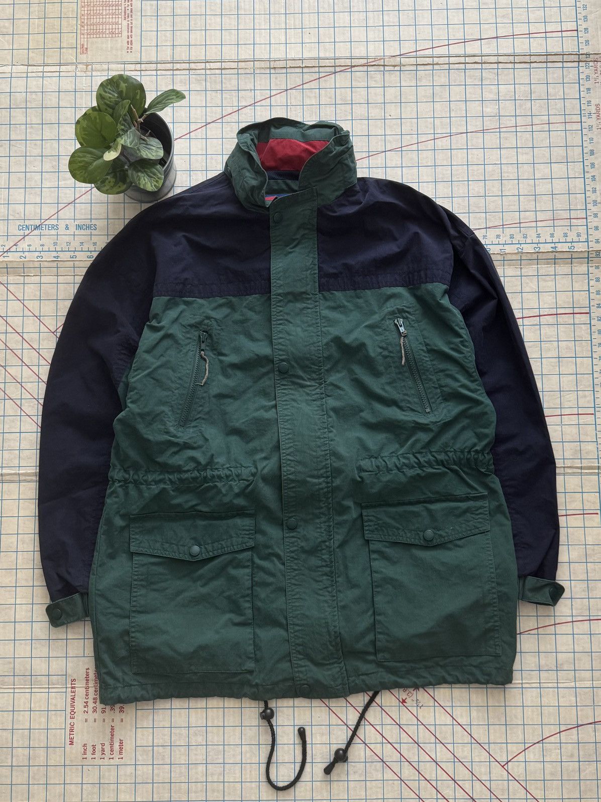 Vintage Pendleton Cascade Big Sky Canvas Full Zip Jacket Lar