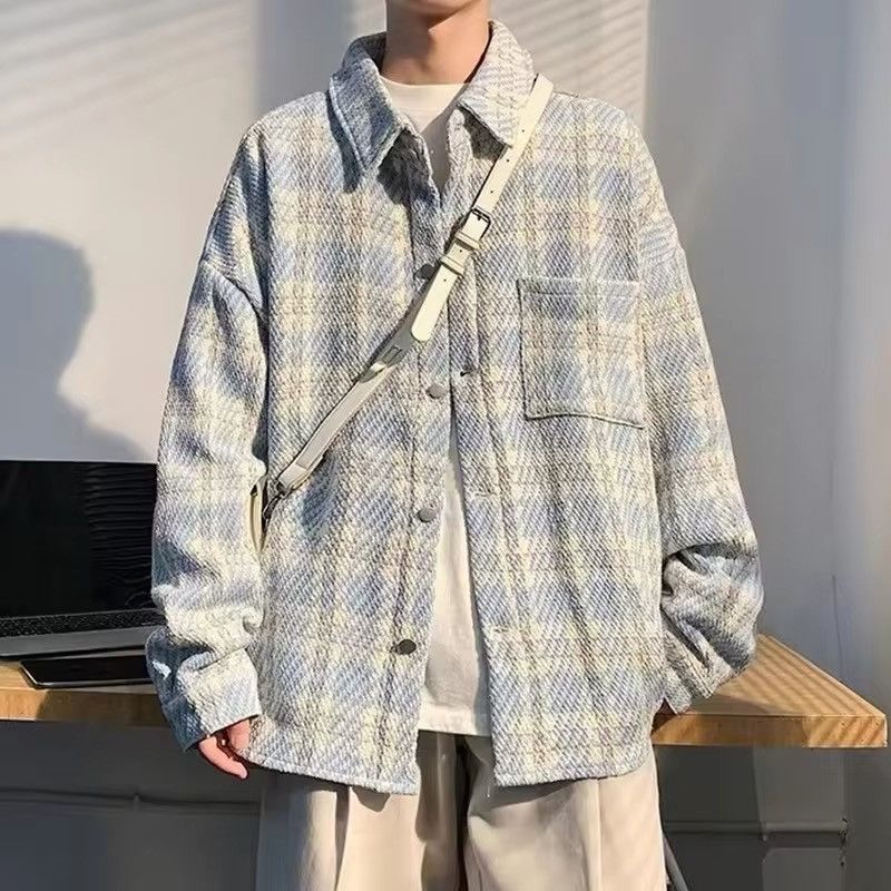 Japanese Brand Vintage Plaid Printed Long Sleeve Buttoned Size US XL / EU 56 / 4 - 1 Thumbnail
