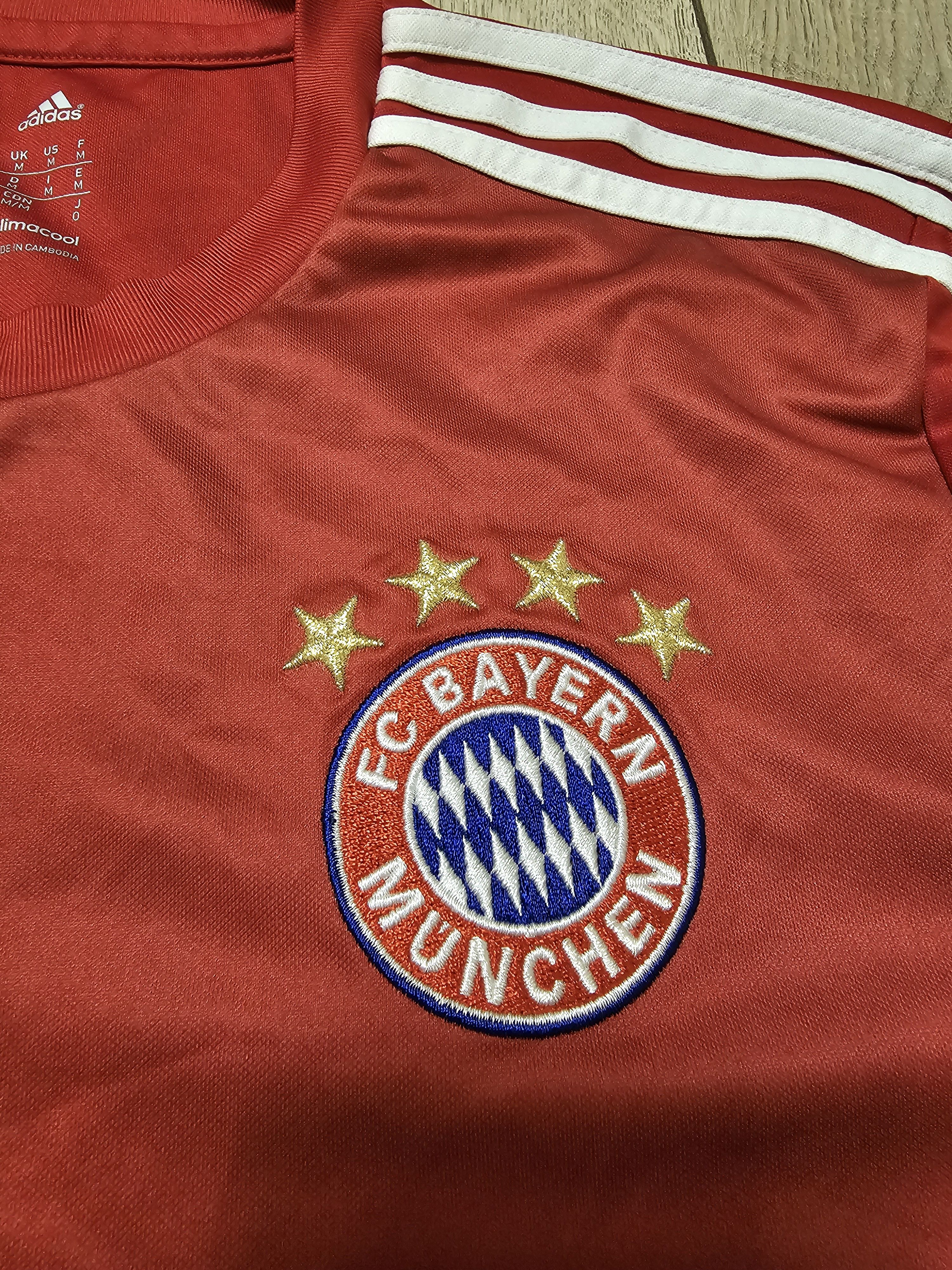 Adidas BAYERN MUNICH 2015 TRAINING FOOTBALL SHIRT SOCCER JERSEY Size US M / EU 48-50 / 2 - 4 Thumbnail