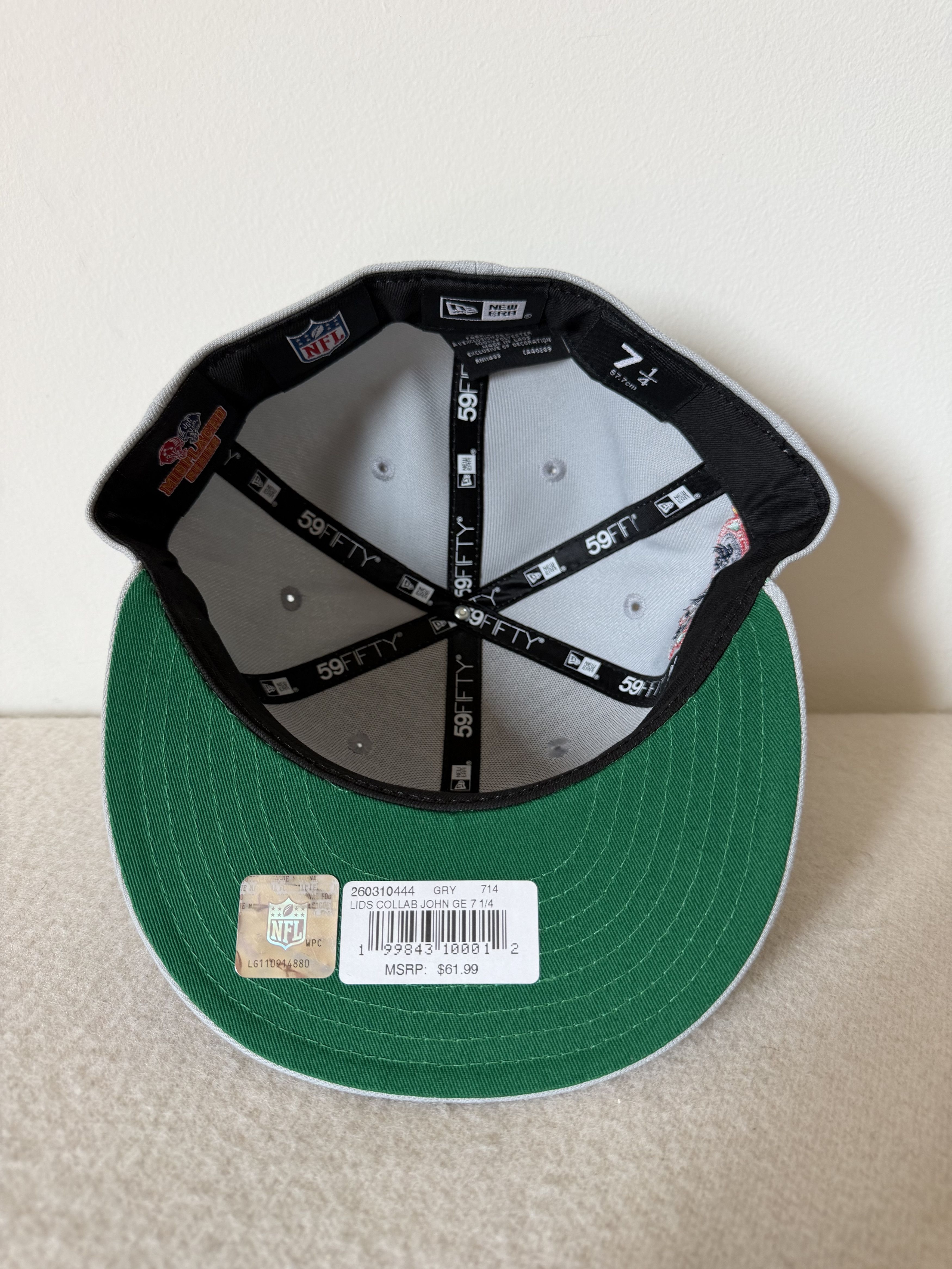 New Era 7 1/4 John Geiger New Era Misplaced Dallas Cowboys Fitted Size ONE SIZE - 6 Thumbnail