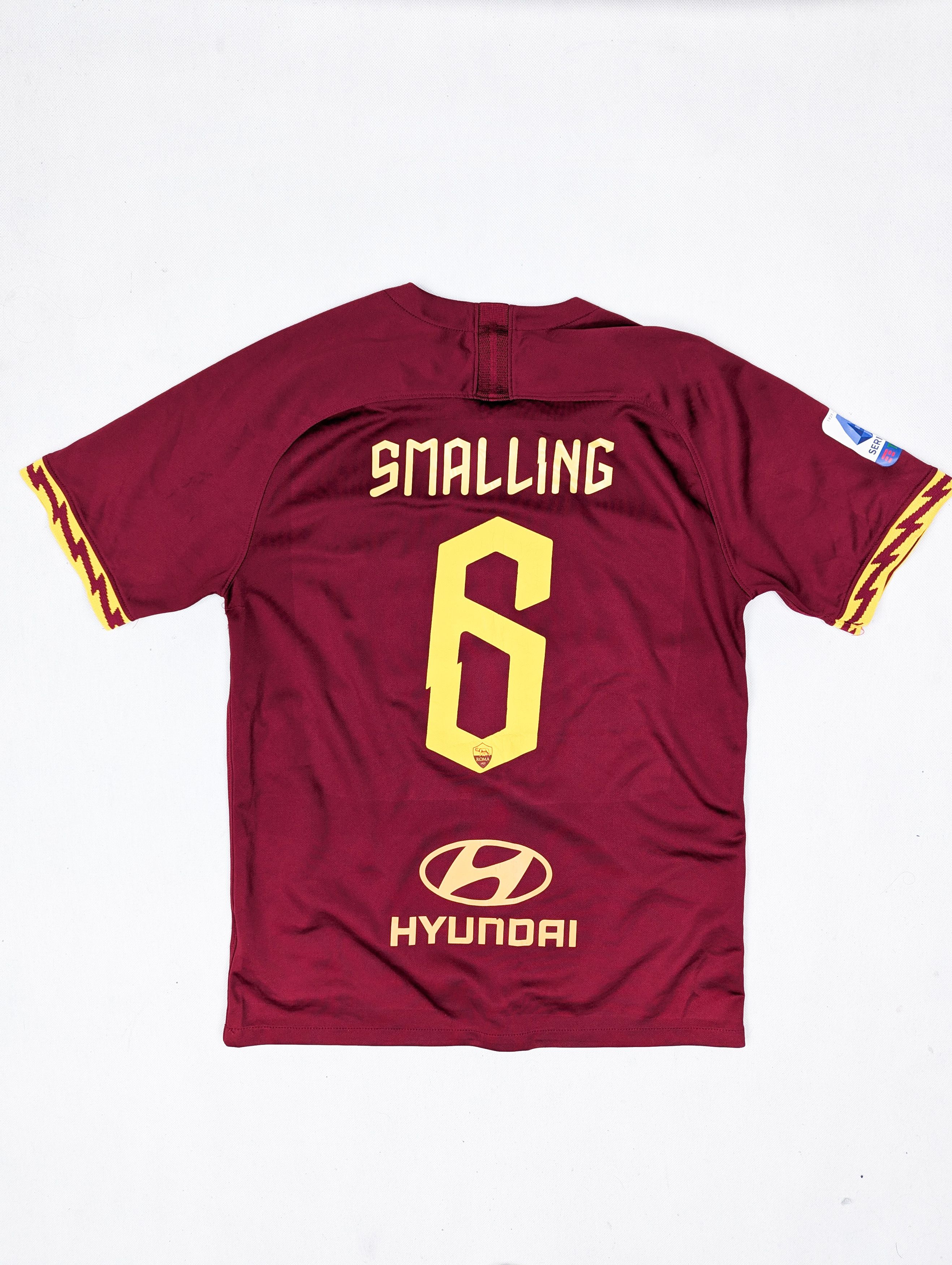 Nike Nike Roma Smalling soccer football shirt jersey M Size US M / EU 48-50 / 2 - 2 Thumbnail