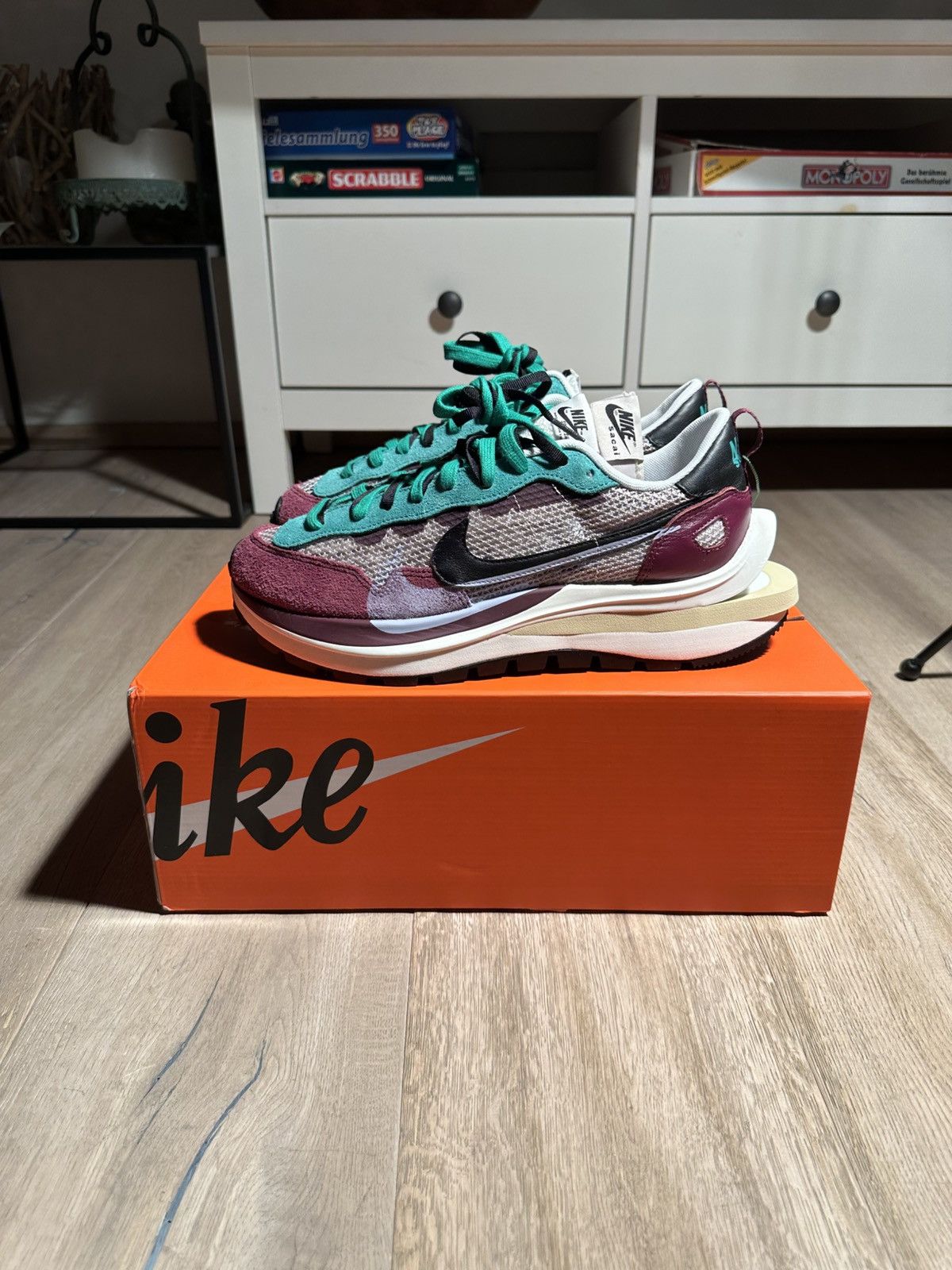 Neptune Green Green Sacai Vaporwaffle Nike Vaporwaffle Sacai