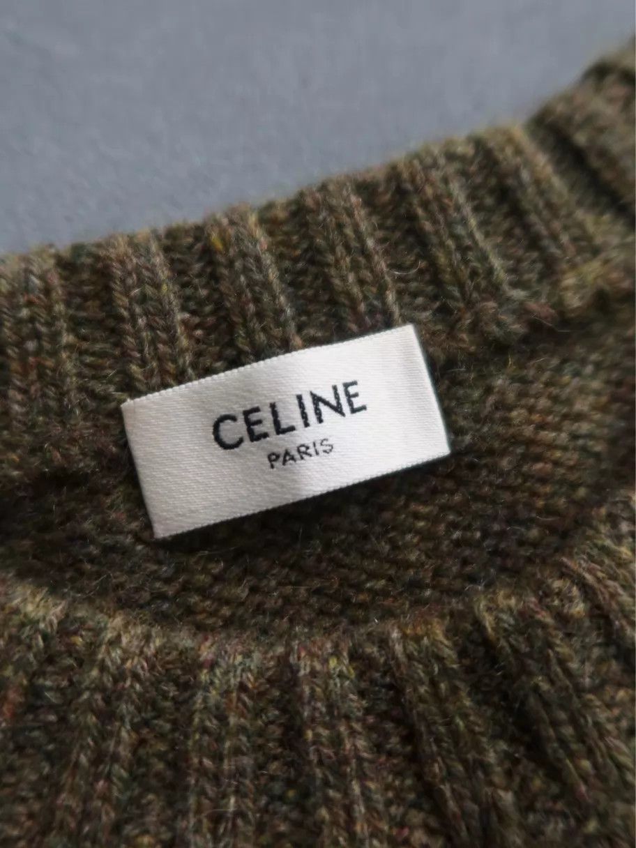 Celine CELINE Embroidered Cashmere Sweater Size S Tried On Only Size S / US 4 / IT 40 - 3 Thumbnail