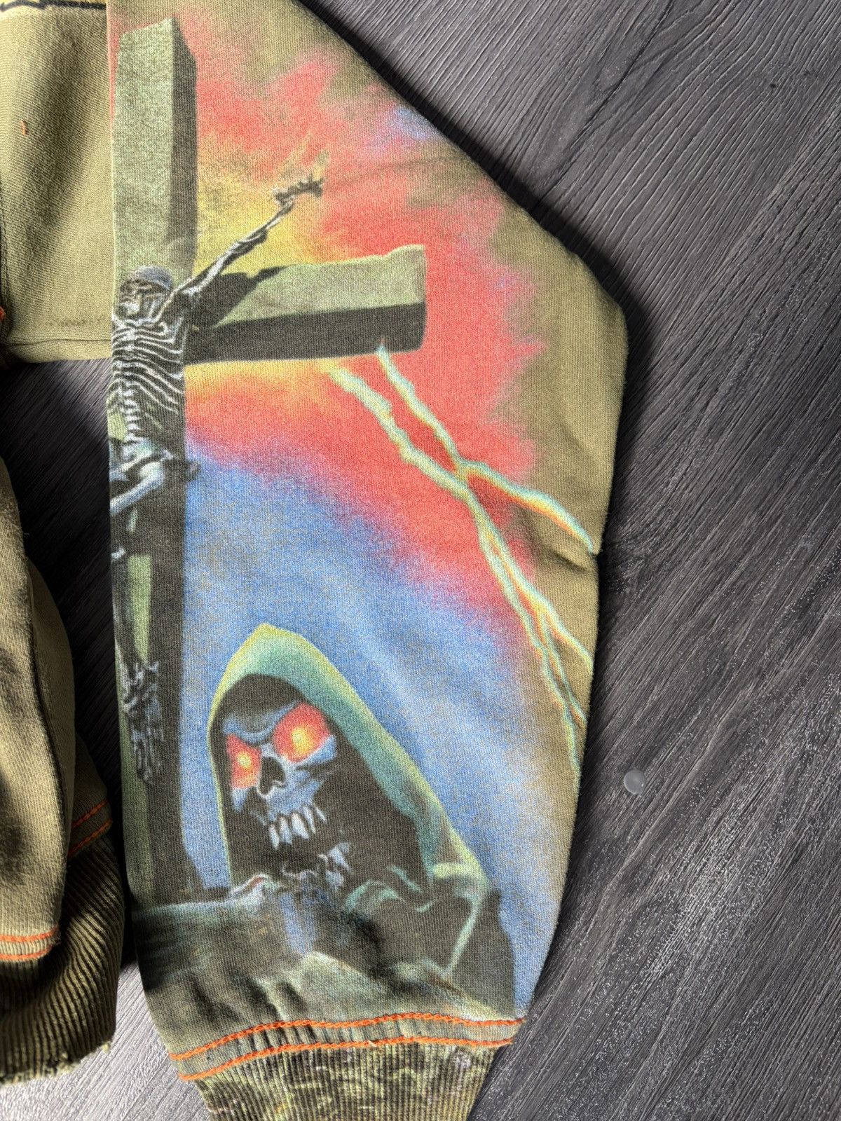 Vale Vale forver valley of the damned zip up sz L Size US L / EU 52-54 / 3 - 4 Thumbnail