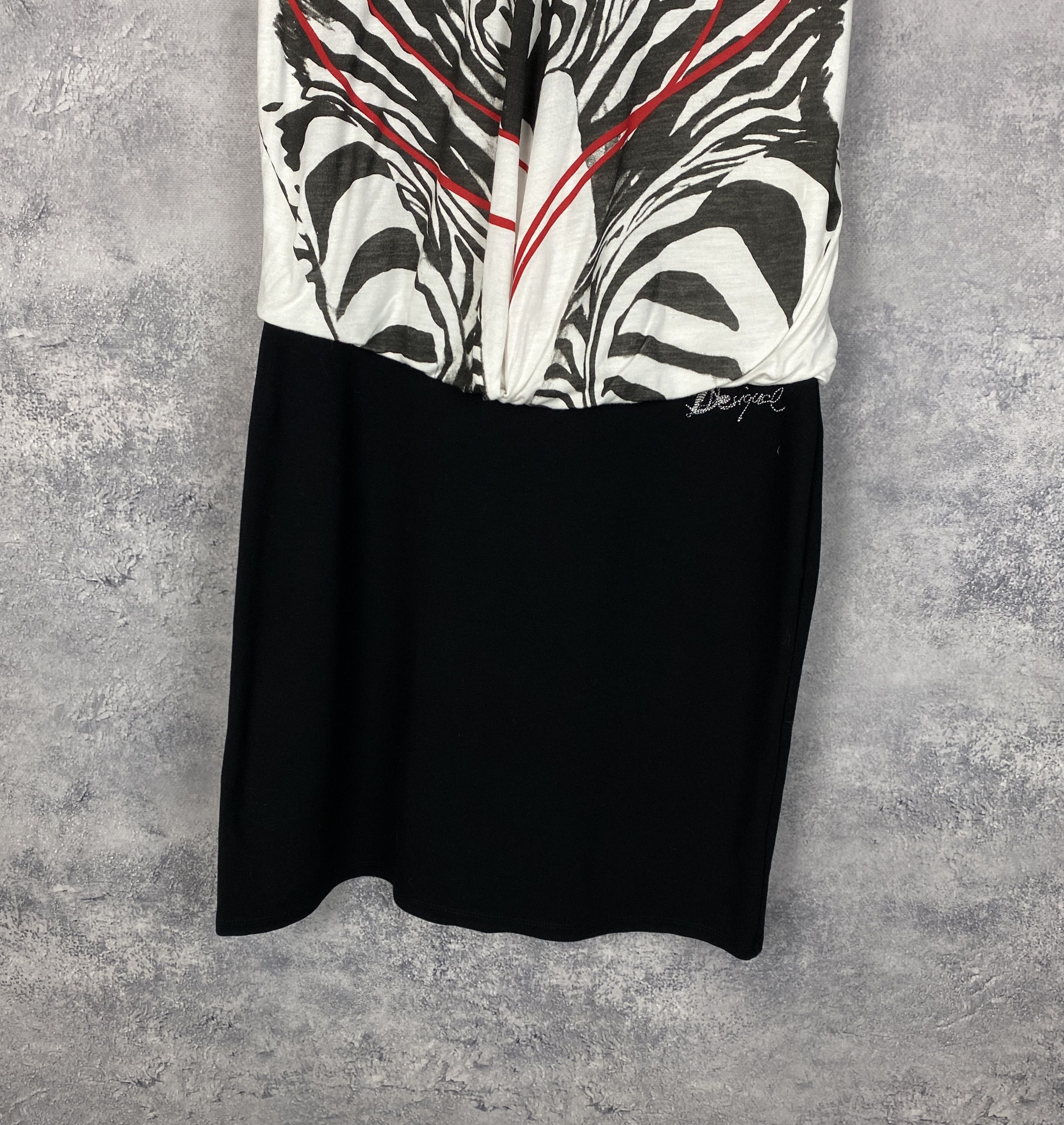 Desigual Desigual Dress Women's Animal Print Size M Multicolor Size M / US 6-8 / IT 42-44 - 3 Thumbnail