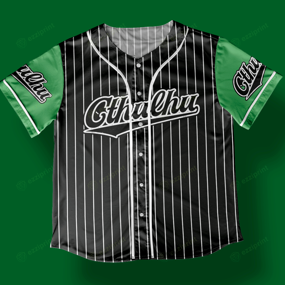 The Unbranded Brand Cthulhu Baseball Jersey, Jersey Shirt Size US M / EU 48-50 / 2 - 4 Thumbnail