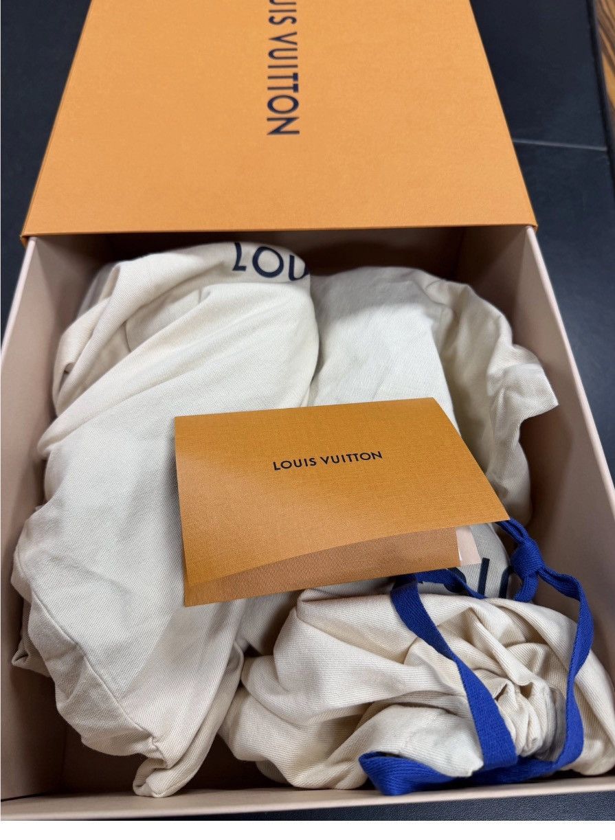Louis Vuitton LV Trainer Low Denim 8.5 Size US 8.5 / EU 41-42 - 7 Thumbnail