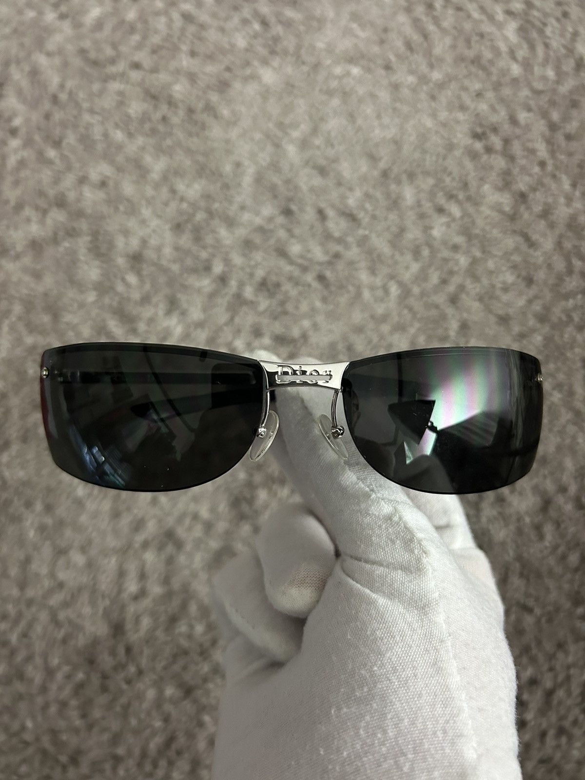 Dior Dior Adiorable 1 YB7R7 Logo Sunglasses Size ONE SIZE - 3 Thumbnail