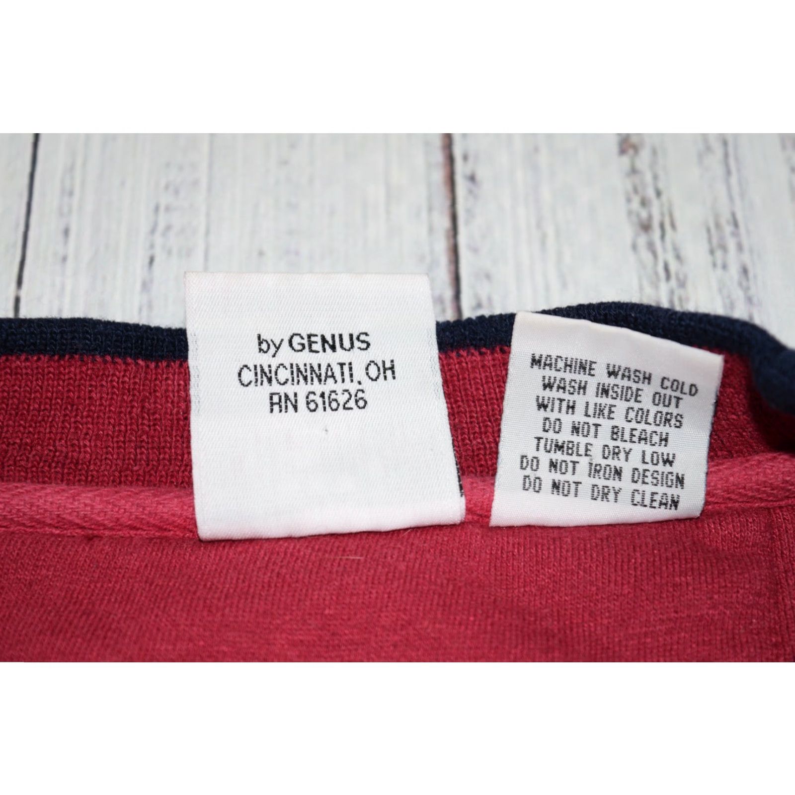 Disney VINTAGE Disney Mickey & Co Sweatshirt Pullover Adult Large Burgundy Paisley Embroidered Mens Size US L / EU 52-54 / 3 - 5 Thumbnail