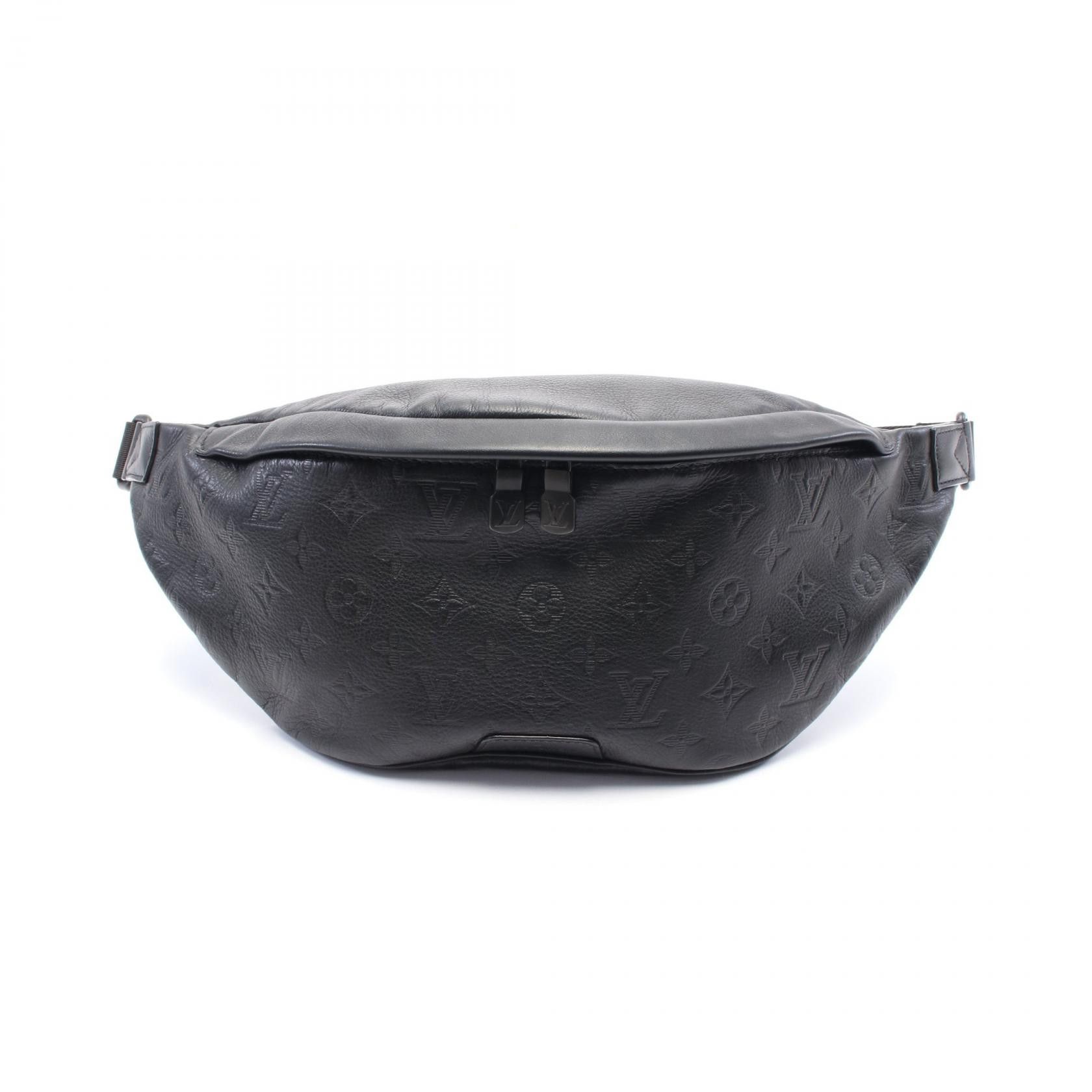 Louis Vuitton Louis Vuitton Louis Vuitton Discovery Monogram Shadow Waist Bag Leather Belt Bag M46036 Size ONE SIZE - 1 Thumbnail