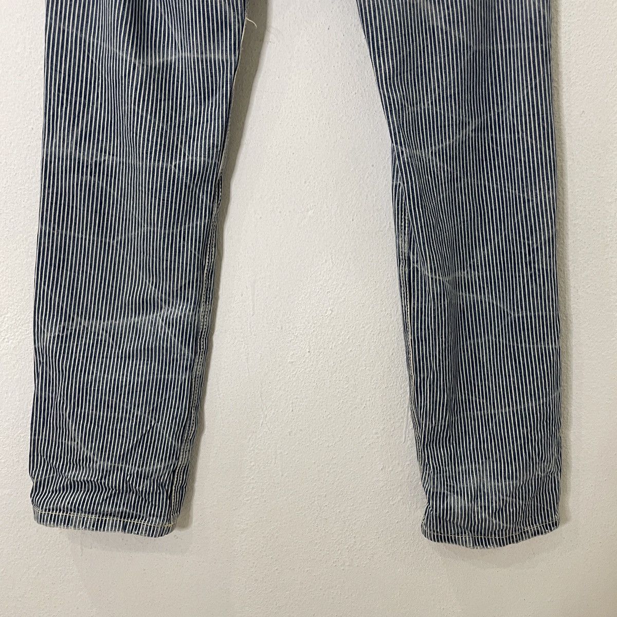 Japanese Brand Vintage Gold Rush Japan Hickory Stripe Pants Size US 33 - 10 Thumbnail