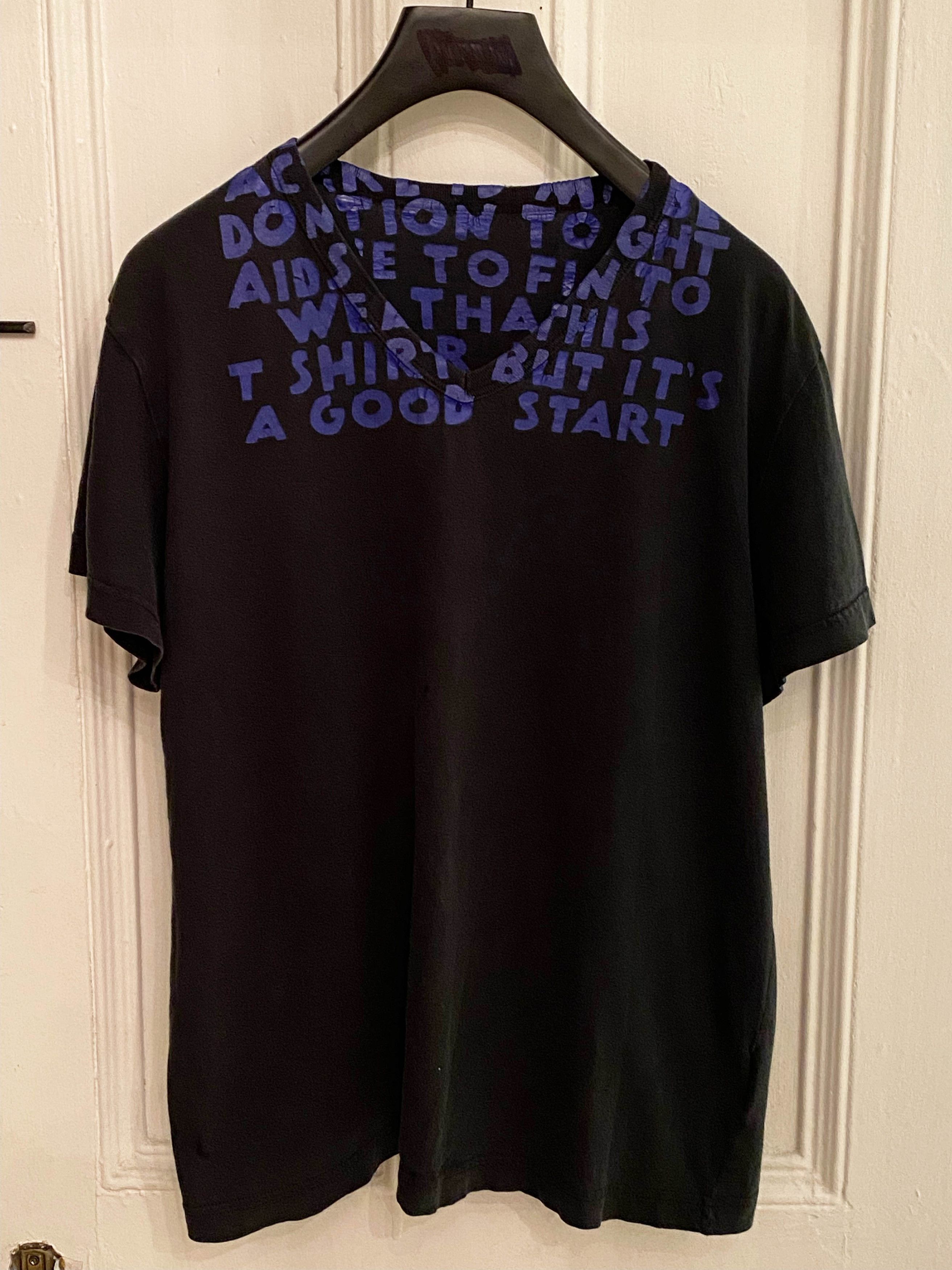 HERMÈS by martin margiela コットンTシャツ Hermes × Maison Margiela 1990s Hermes by Martin Margiela Ribbon