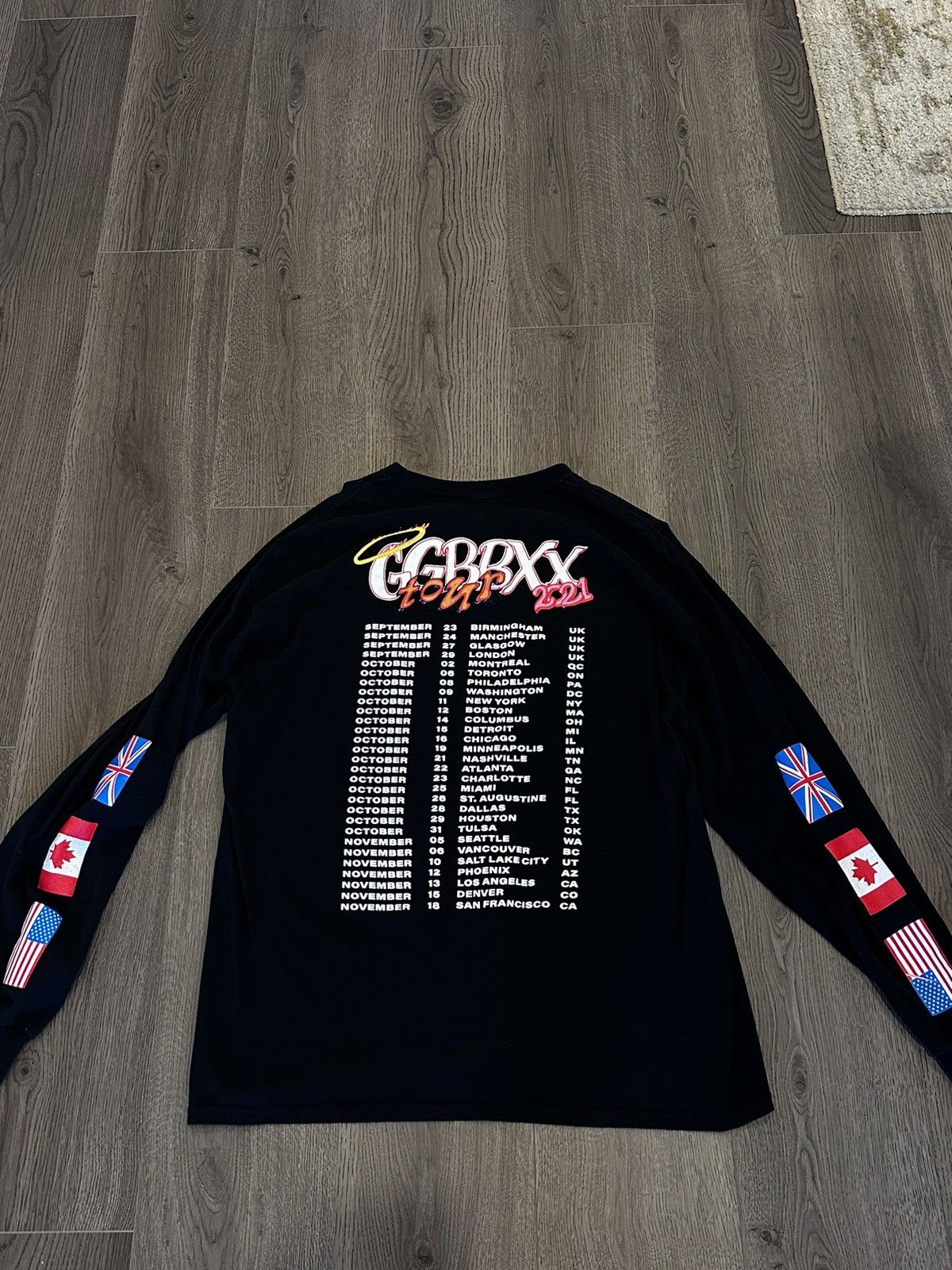 Vintage LANY GGBBXX TOUR TEE Size US XL / EU 56 / 4 - 2 Thumbnail