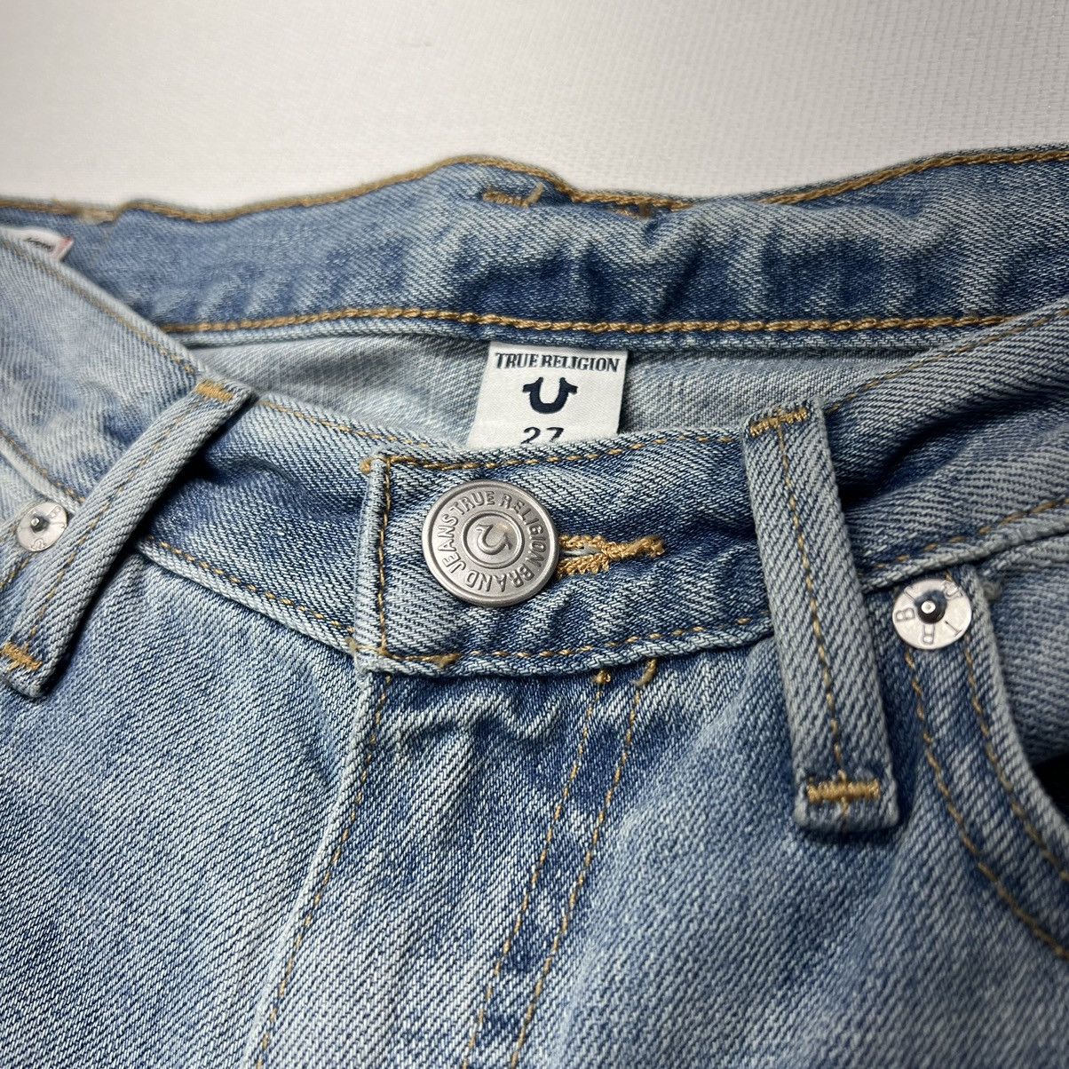 True Religion True Religion Jeans Blue Cameron Slim Boyfriend Grommet Size 27" / US 4 / IT 40 - 7 Thumbnail