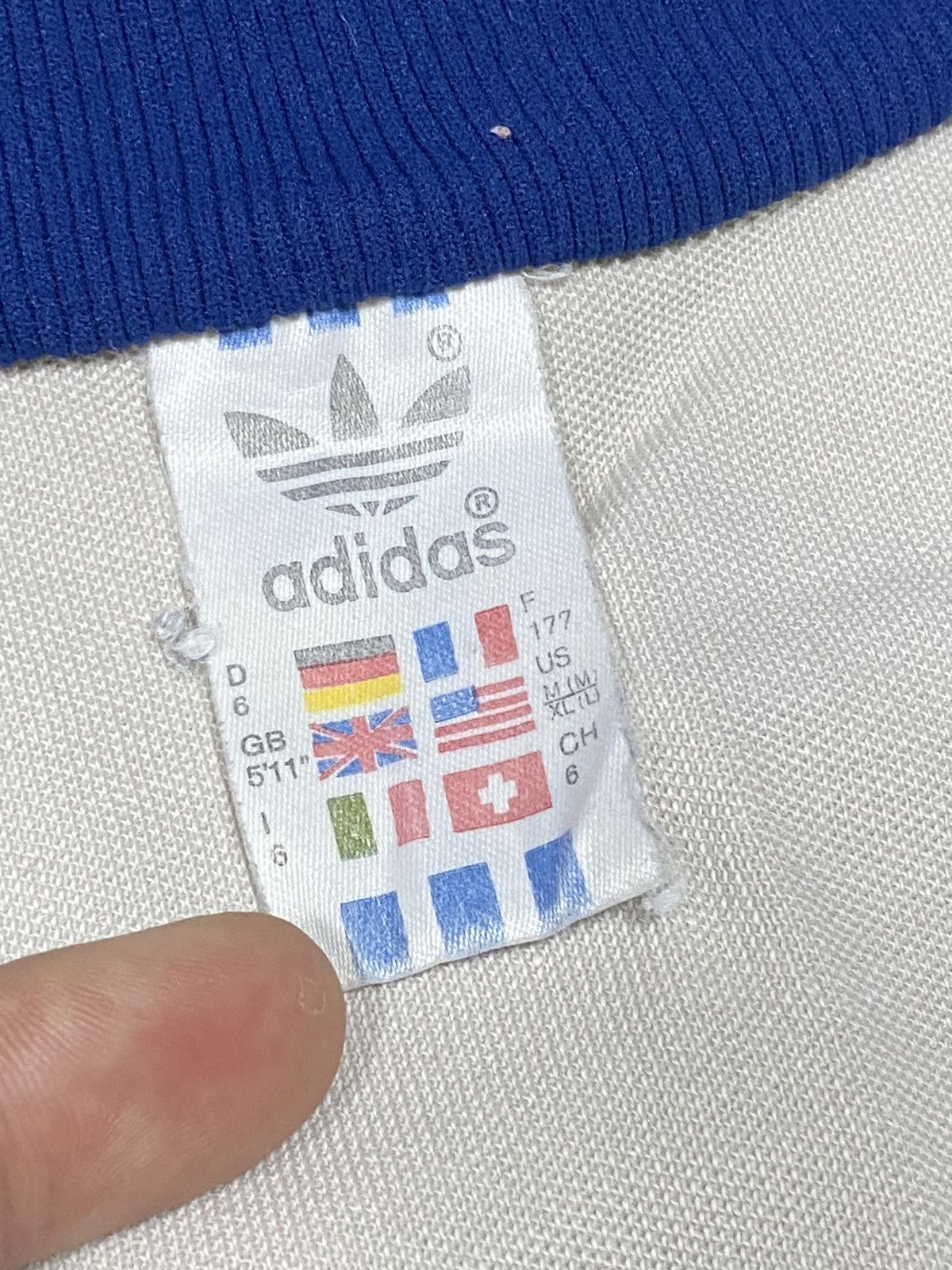 Vintage Adidas Yugoslavia stripes vintage track jacket Size US L / EU 52-54 / 3 - 5 Thumbnail