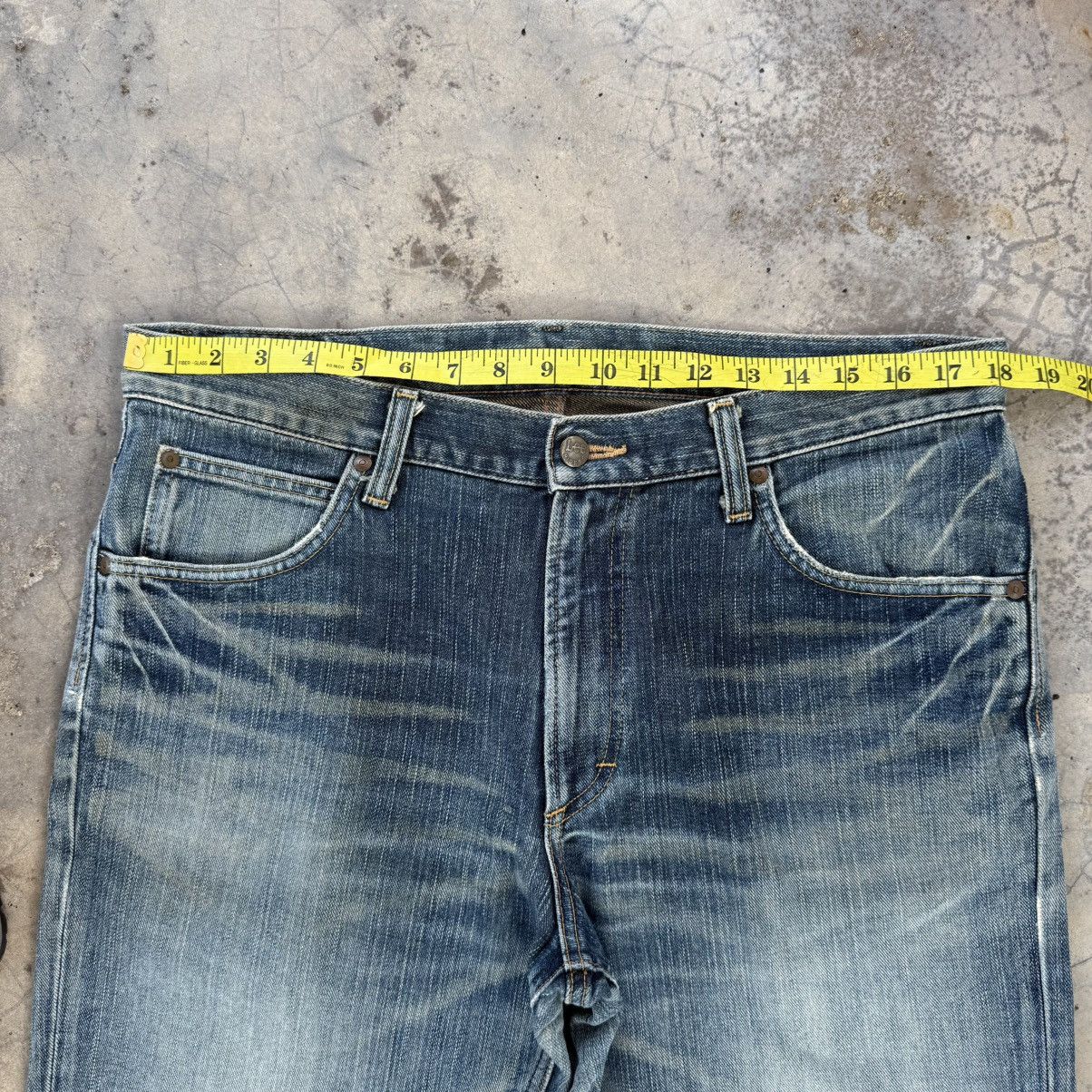 Lee VINTAGE LEE RAIDER FADED JEAN DENIM PANTS Size US 36 / EU 52 - 6 Thumbnail